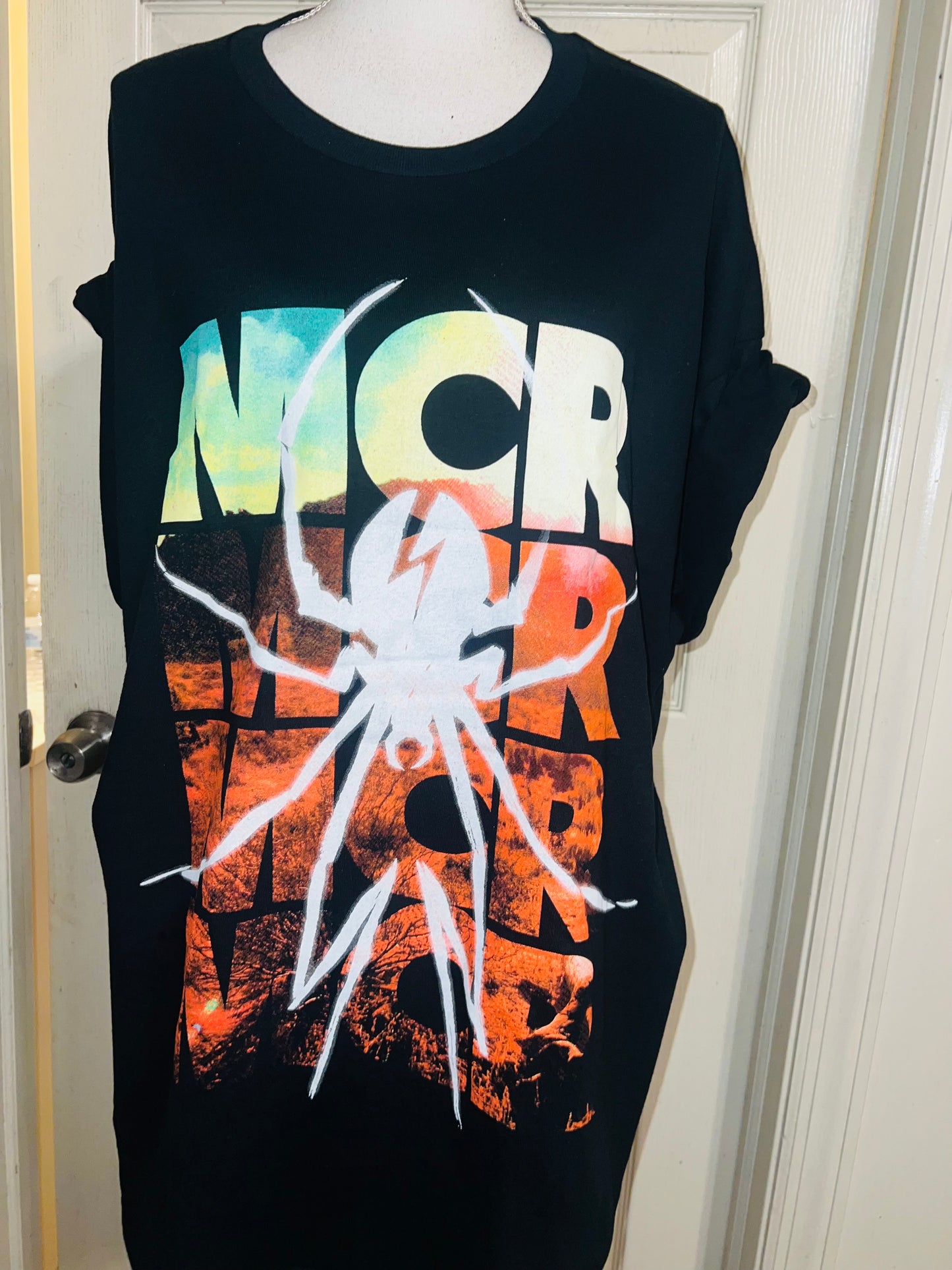 My Chemical Romance Oversized Distressed Tee