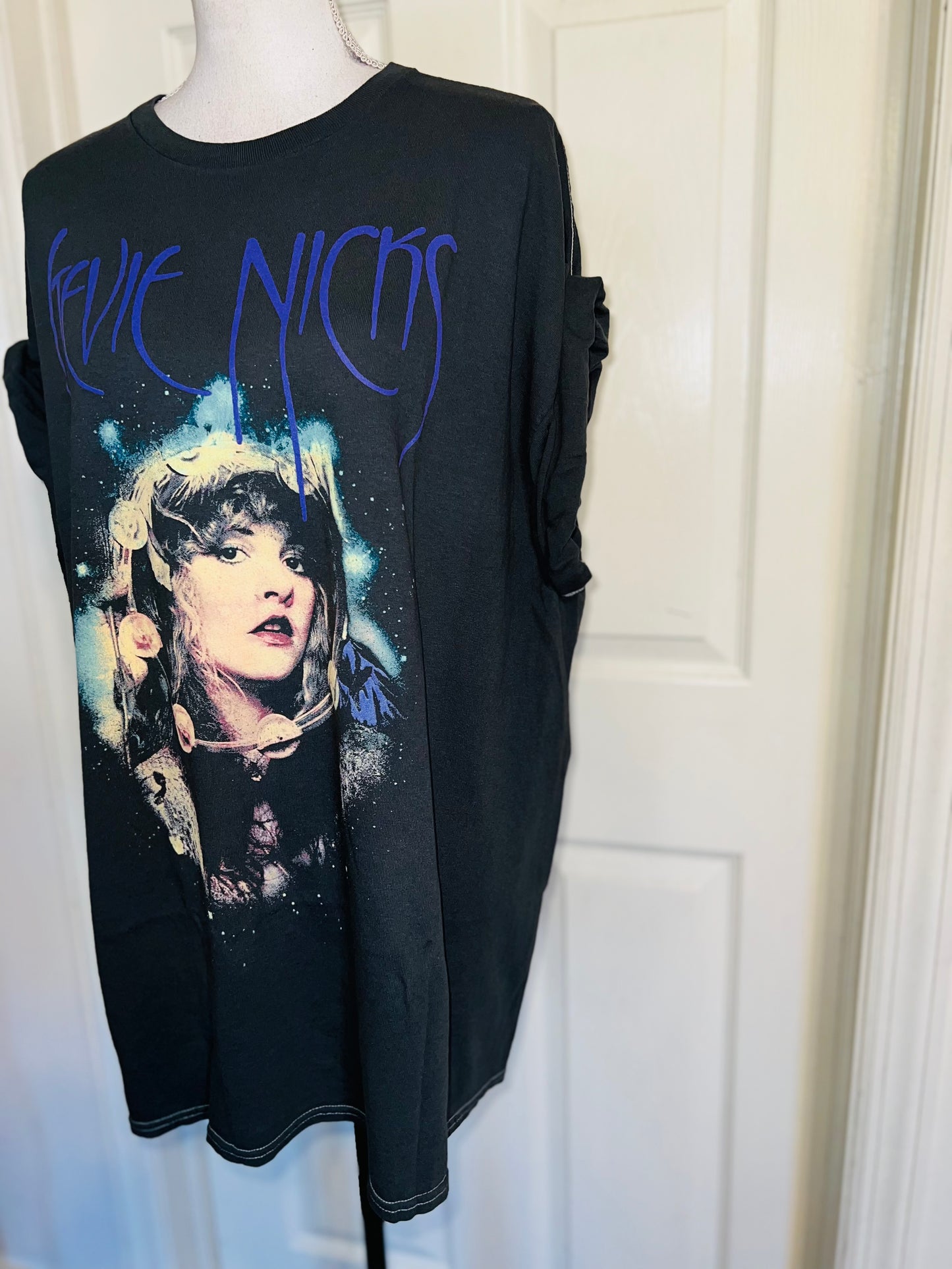 Stevie Nicks Oversized Distressed Tee