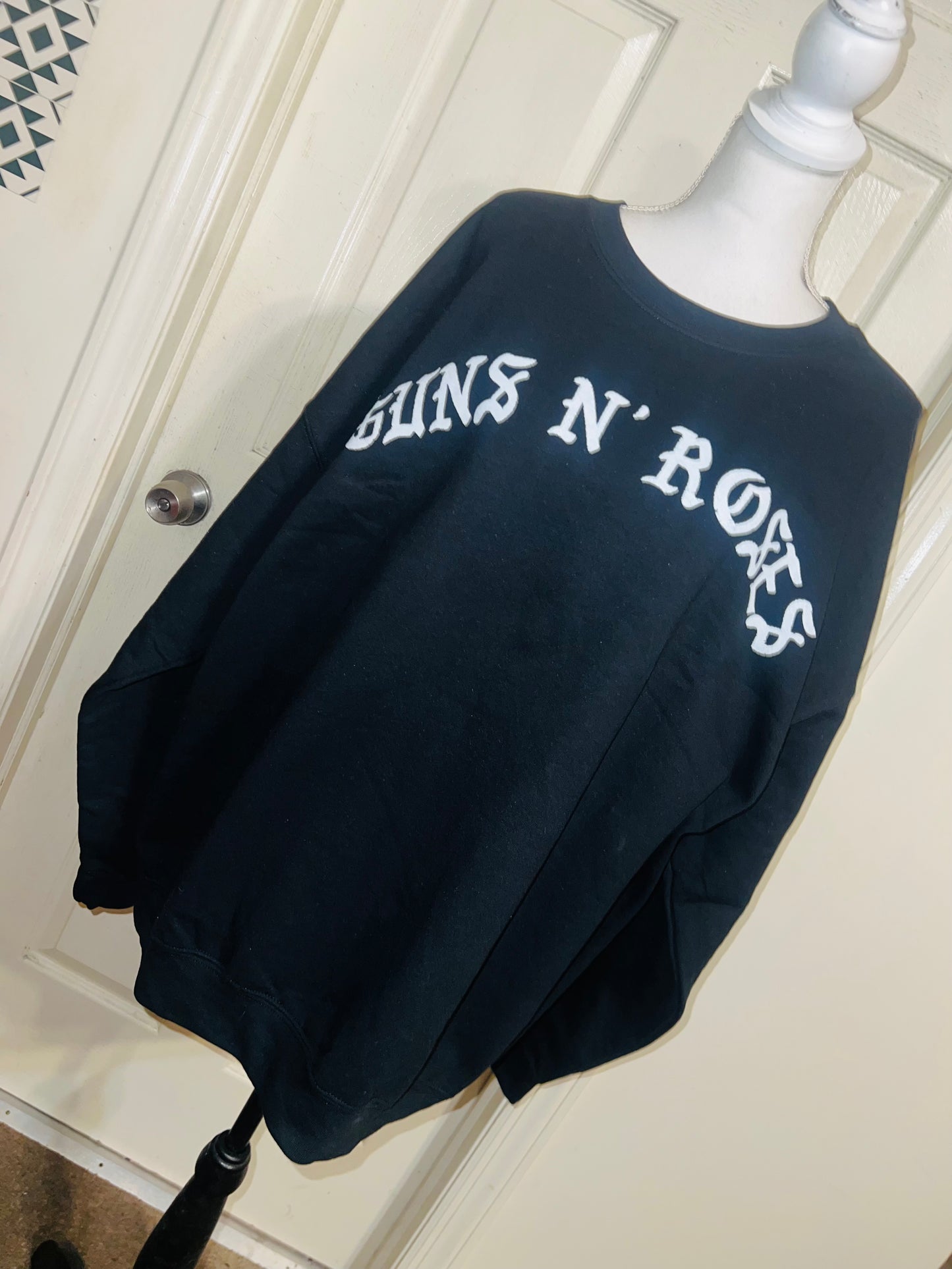 Guns N’ Roses Double Sided Oversized Distressed Tee