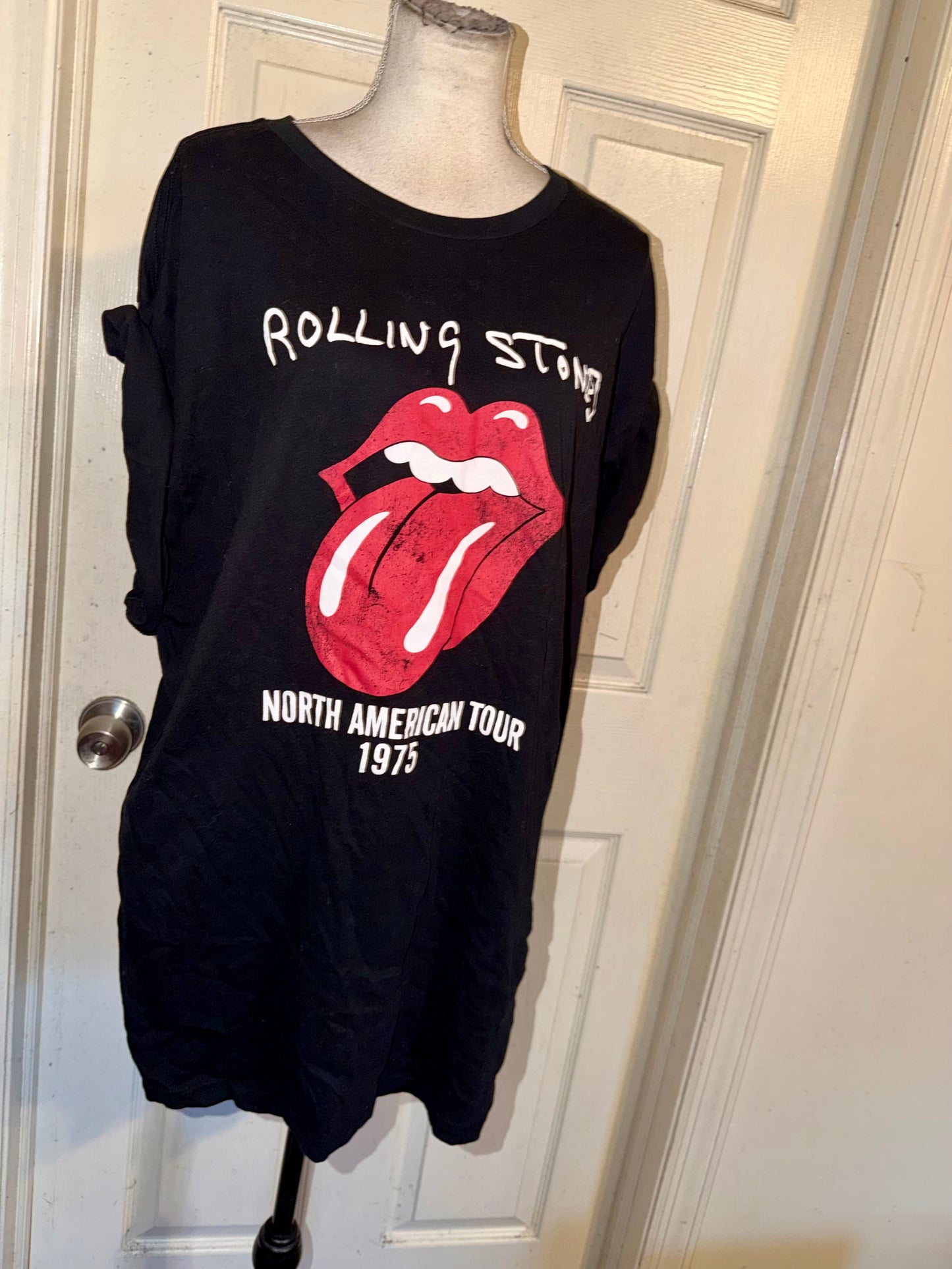 Rolling Stones Oversized Distressed Tee