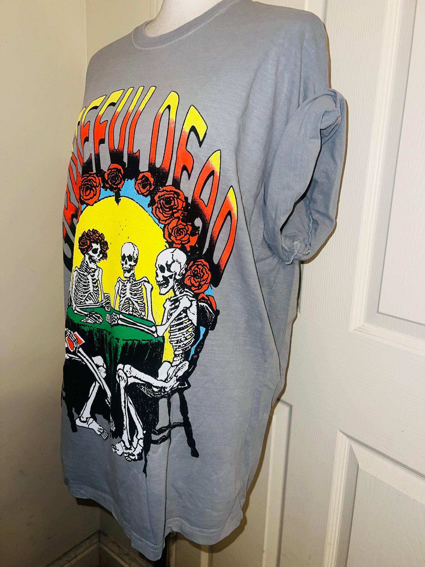 Grateful Dead Oversized Distressed Tee