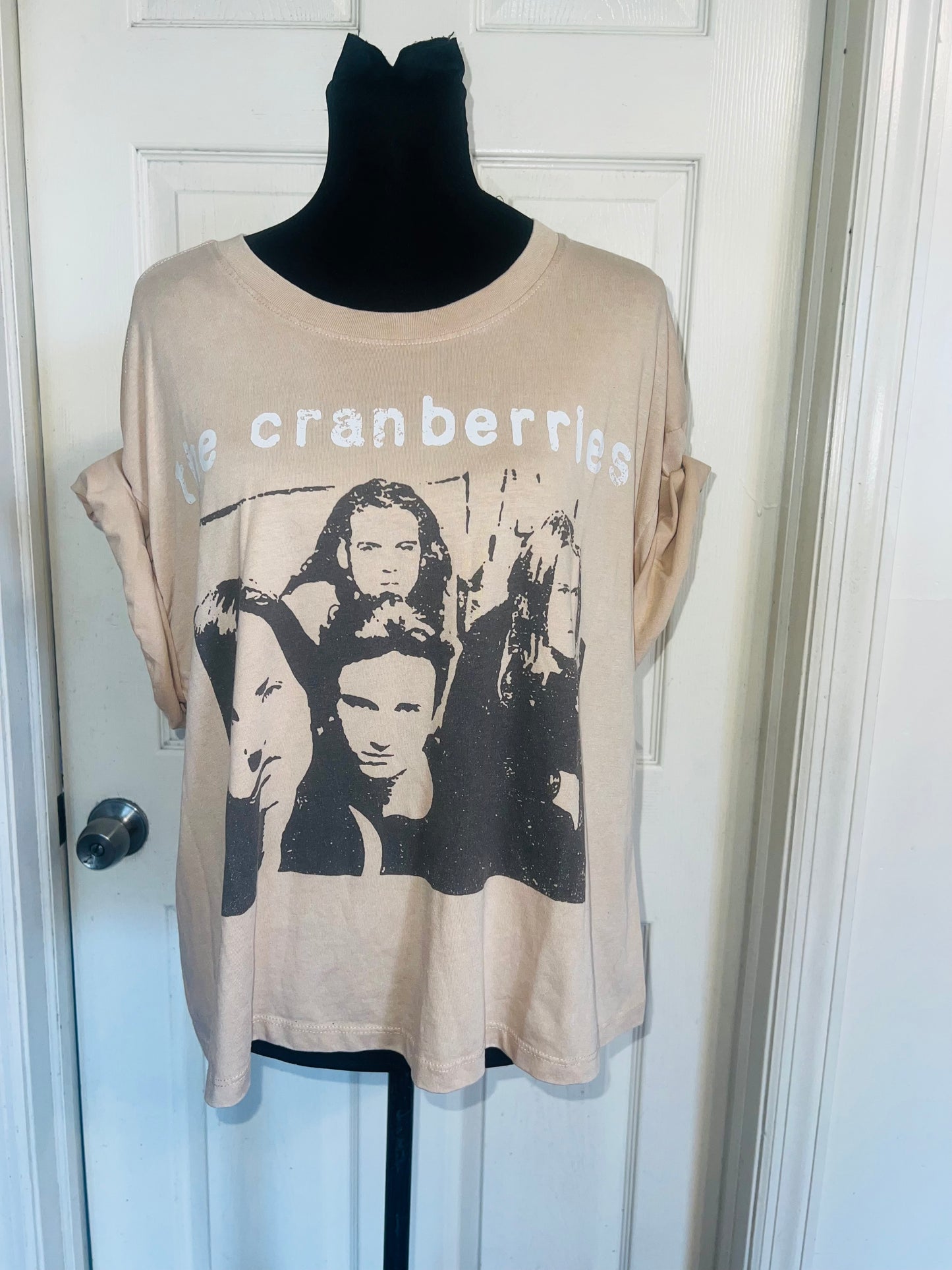 The Cranberries Oversized Distressed Tee