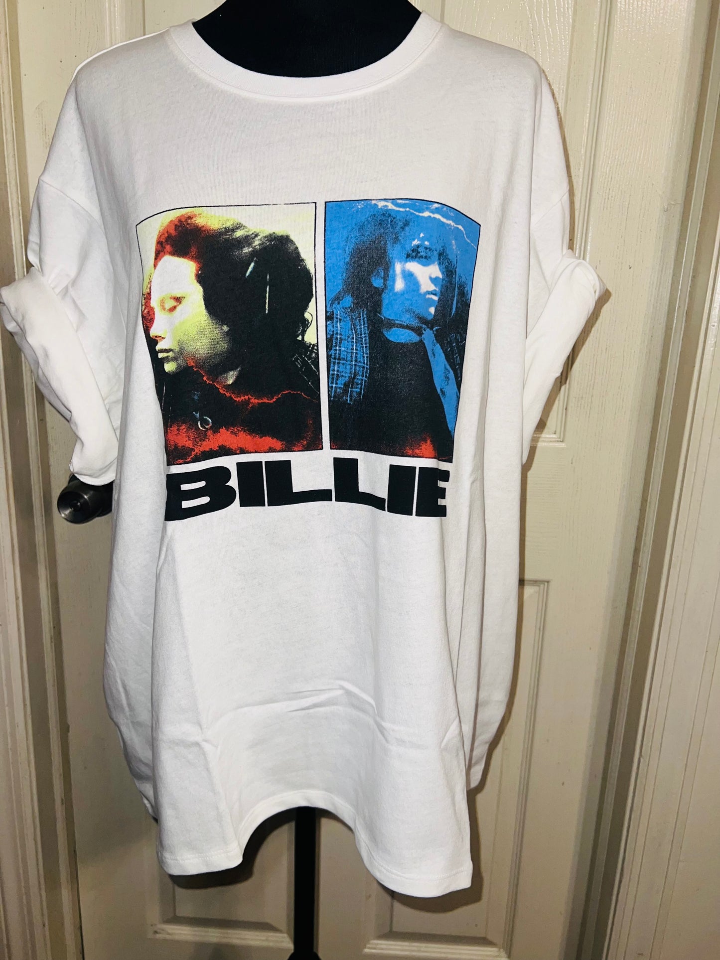 Billie Eilish Oversized Distressed Tee