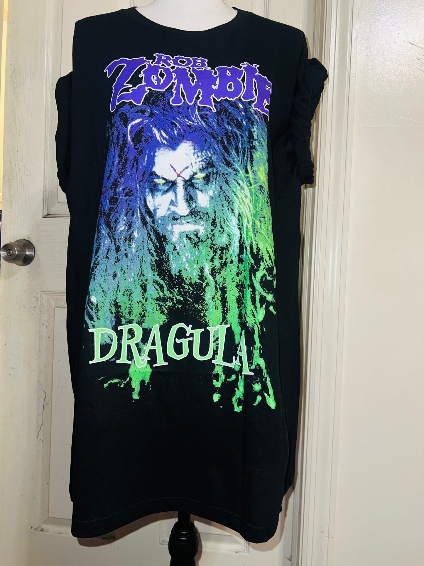 Rob Zombie Oversized Distressed Tee