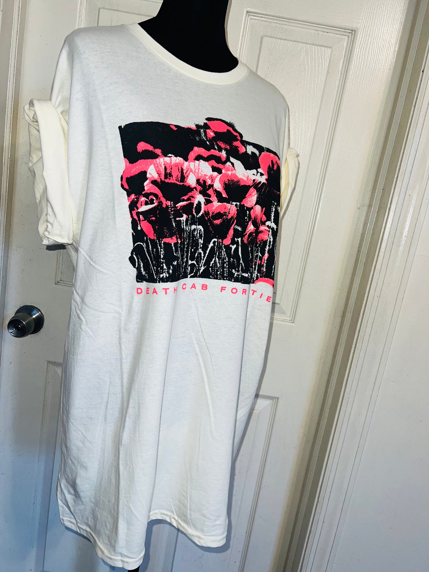 Death Cab for Cutie Oversized Distressed Tee