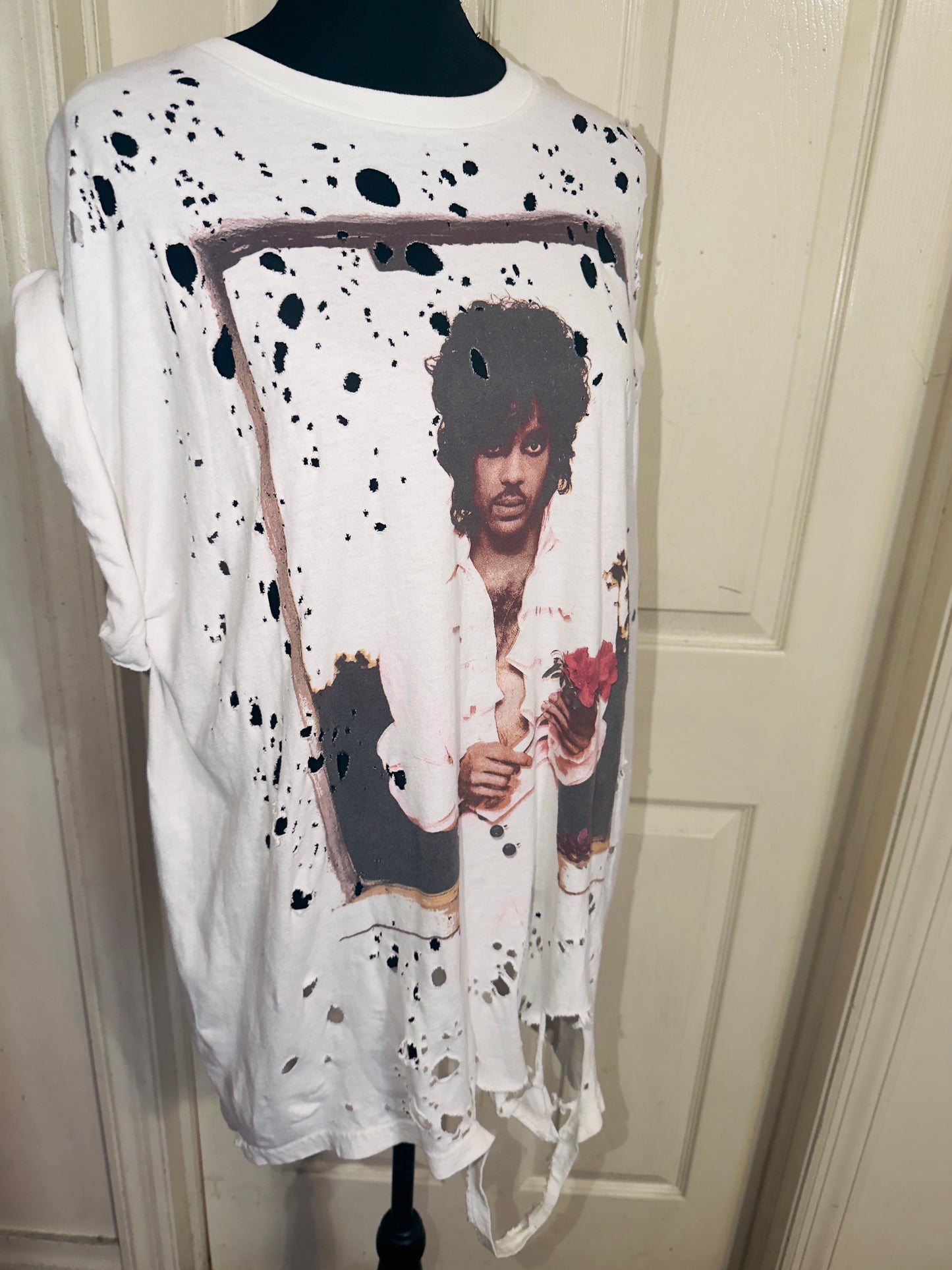 Prince Oversized Distressed Tee