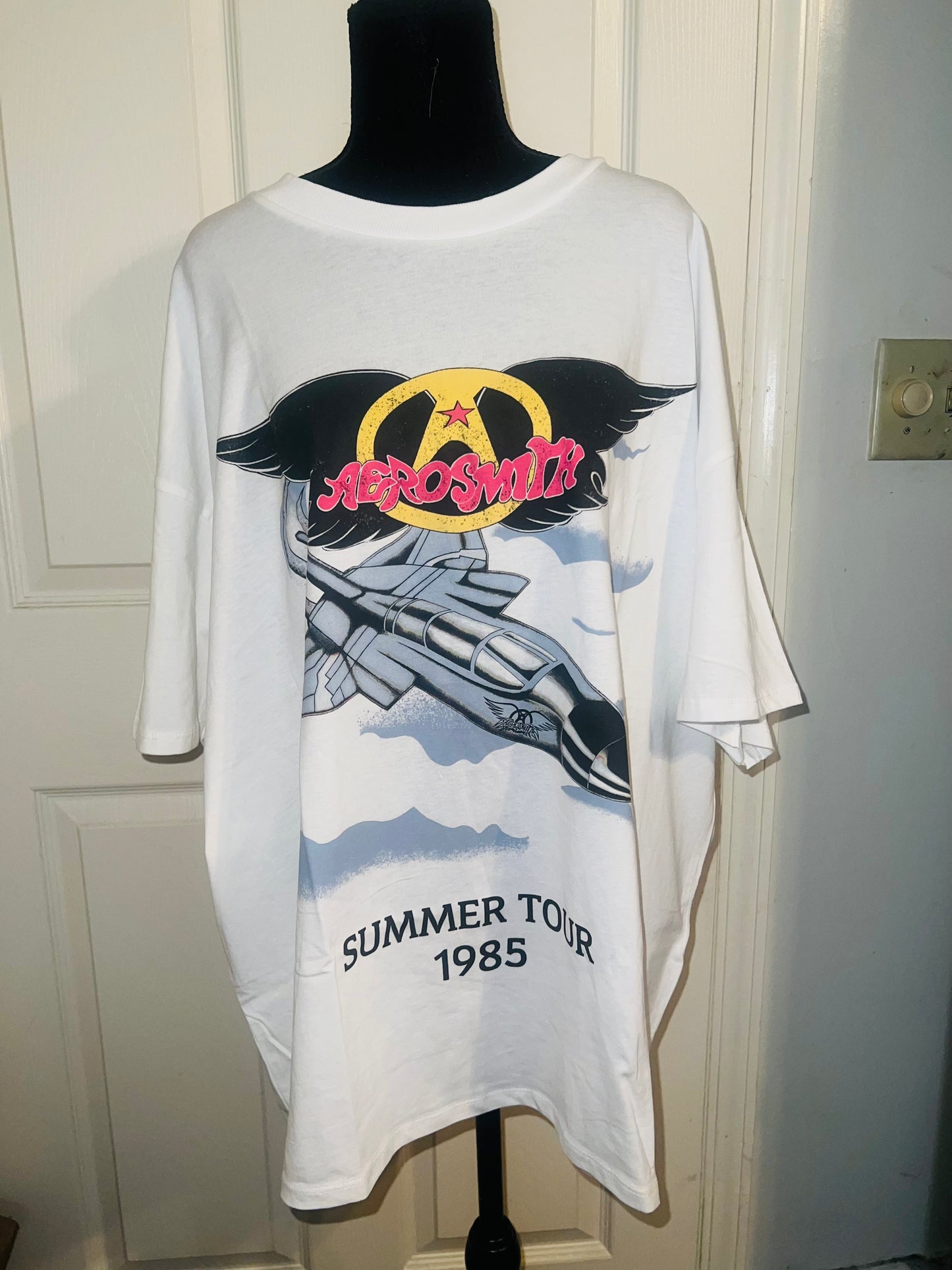 Aerosmith Double Sided Oversized Tee