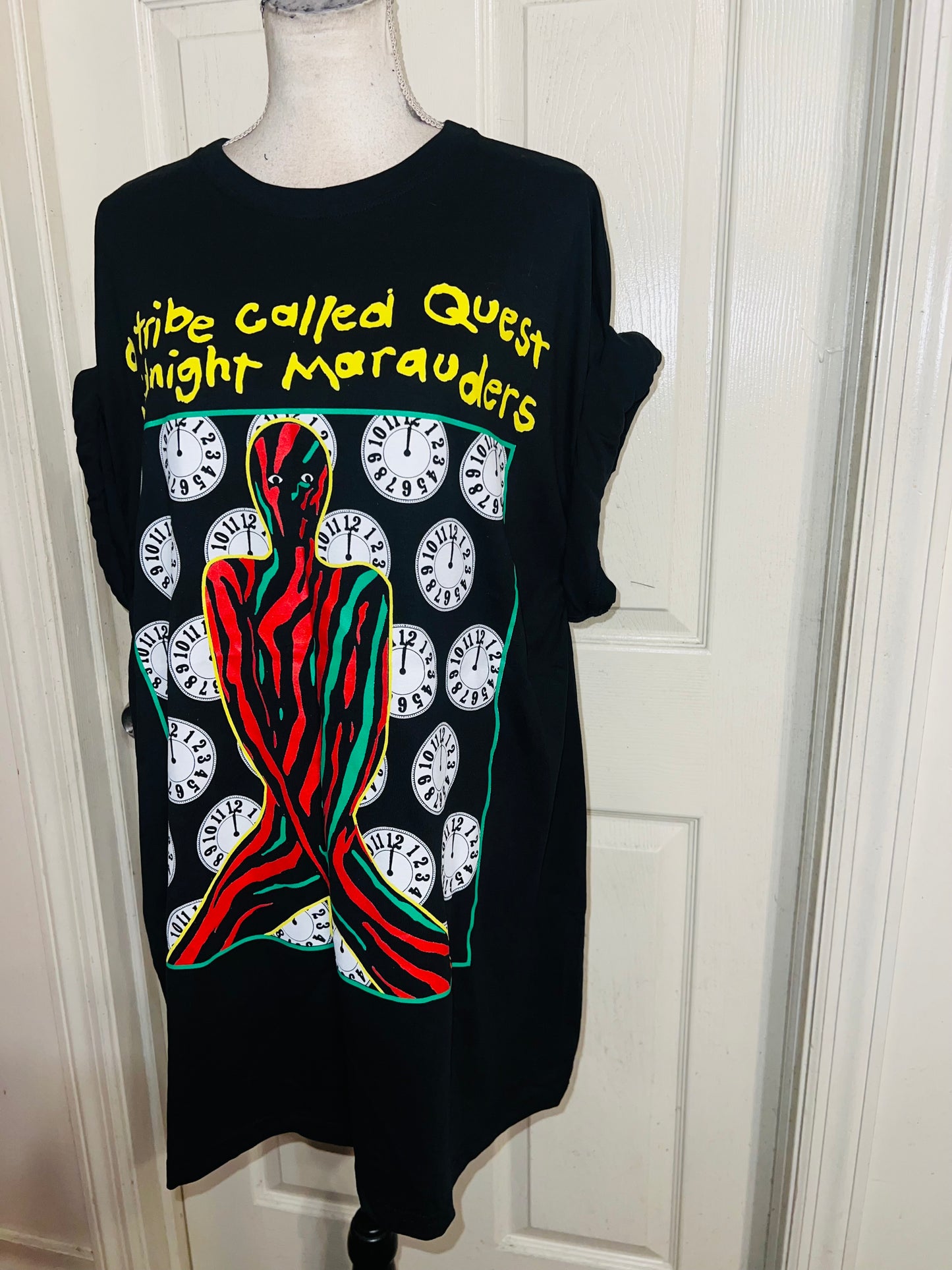 A Tribe Called Quest Oversized Distressed Tee