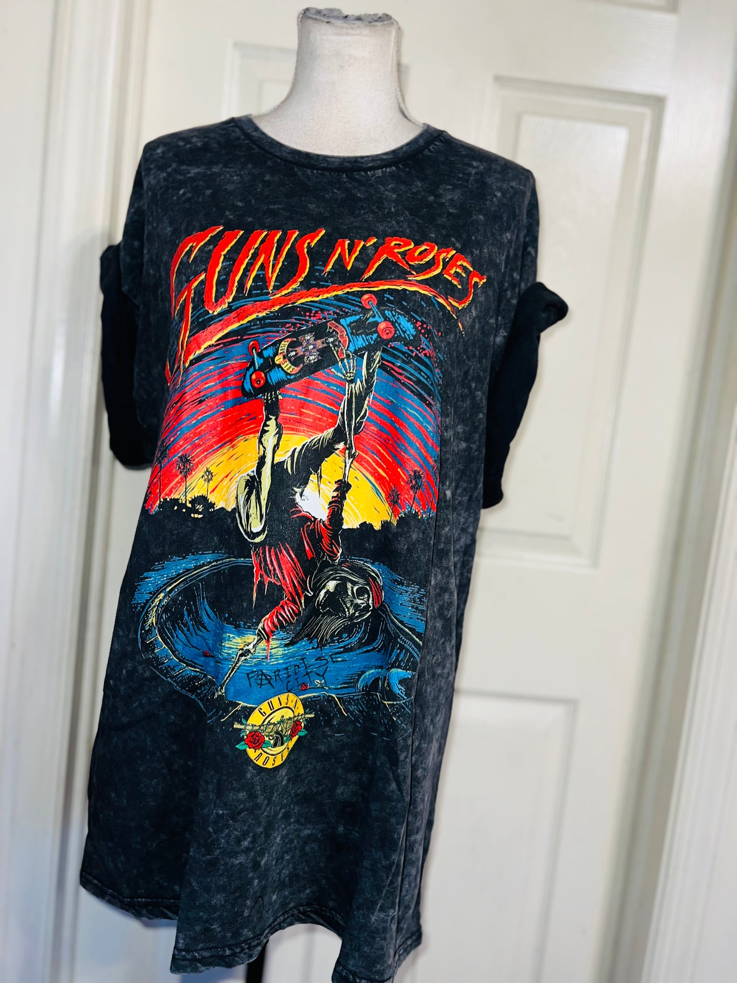 Guns N’ Roses Oversized Distressed Tee