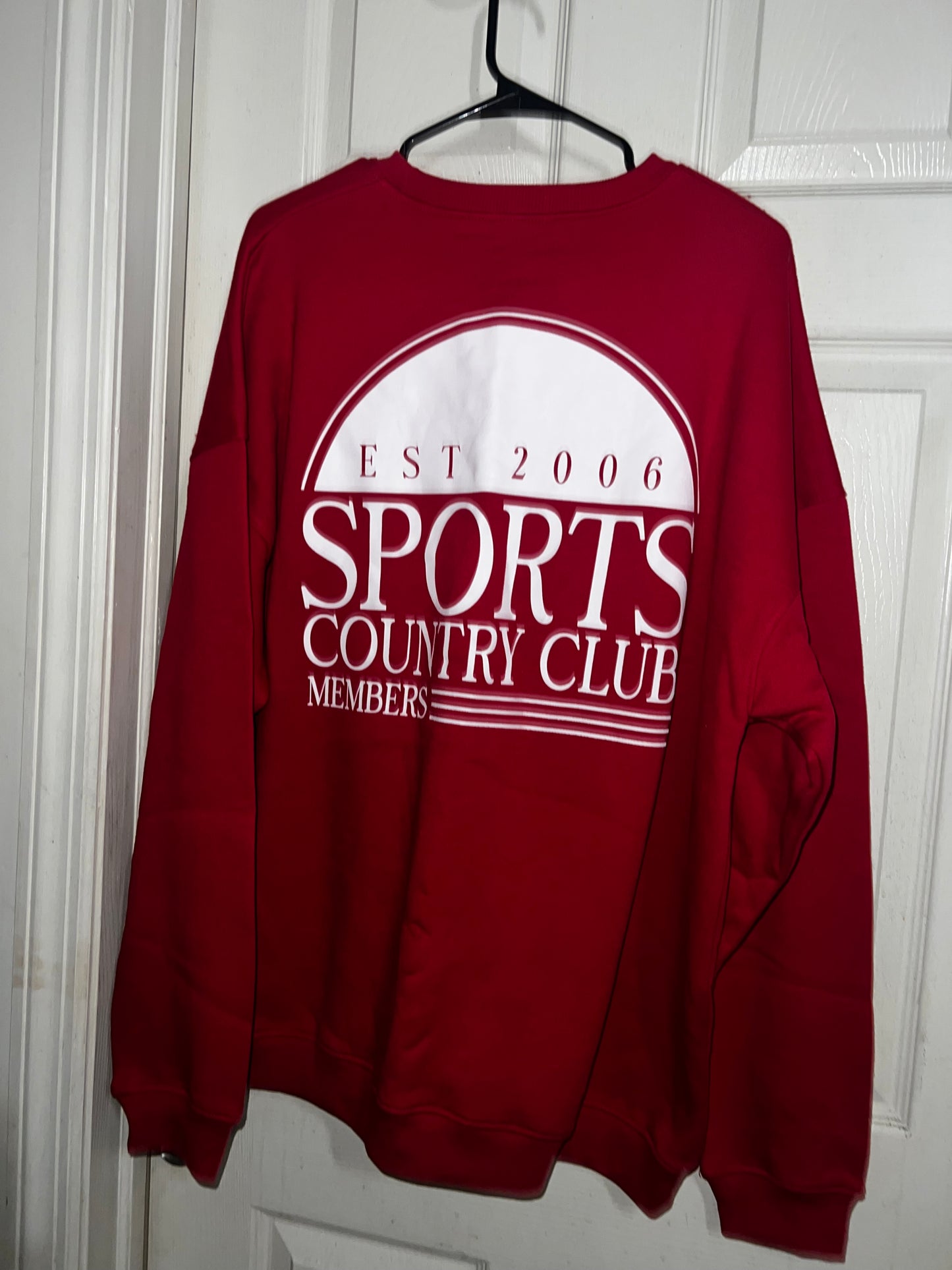 Sports Country Club Oversized Sweatshirt