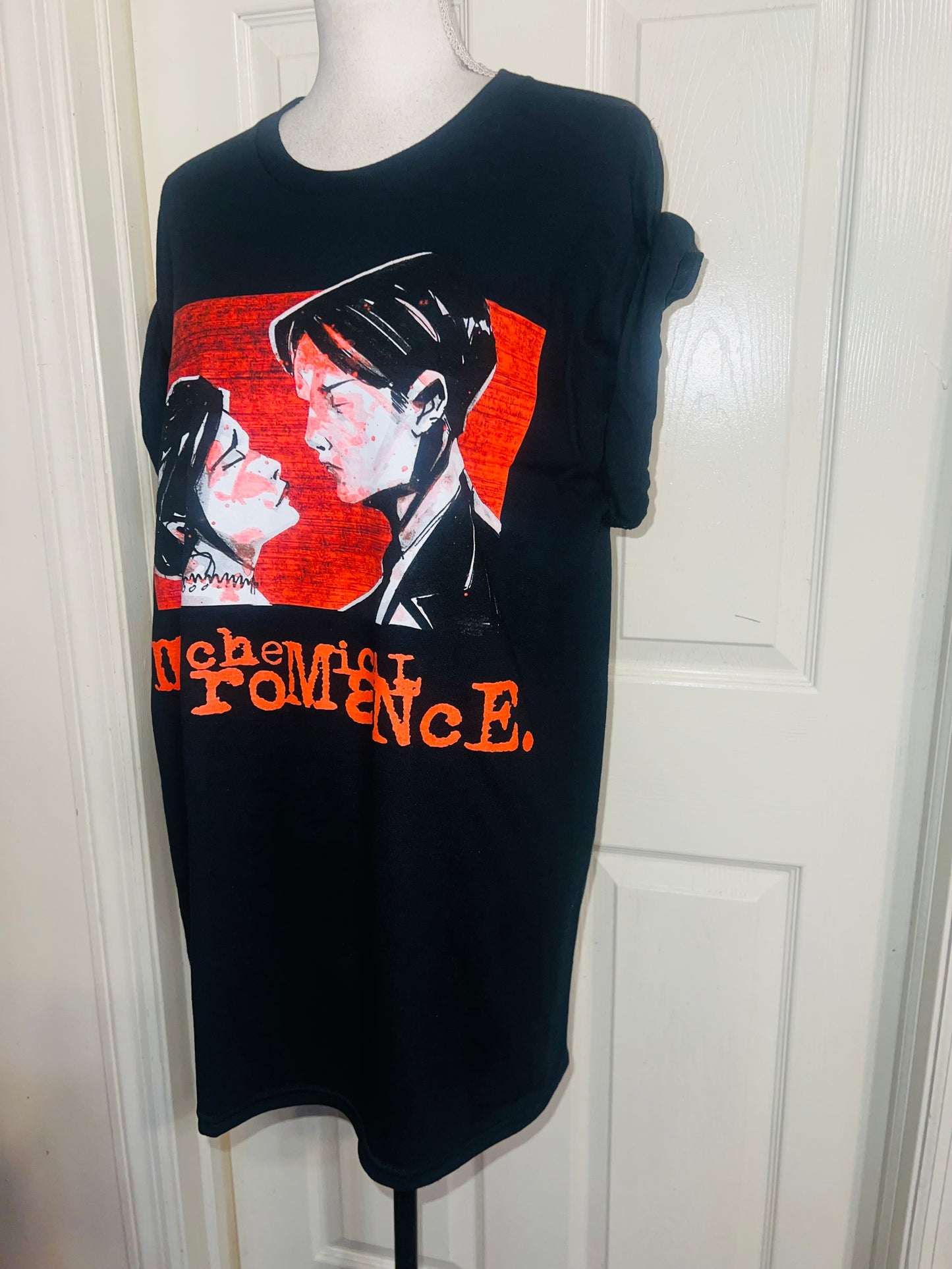 My Chemical Romance Oversized Distressed Tee