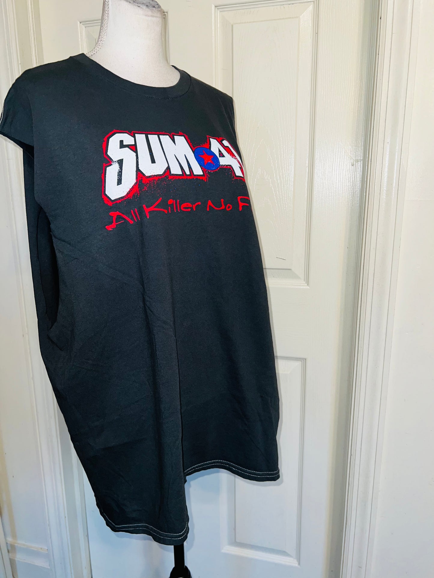 Sum 41 Double Sided Oversized Distressed Tank