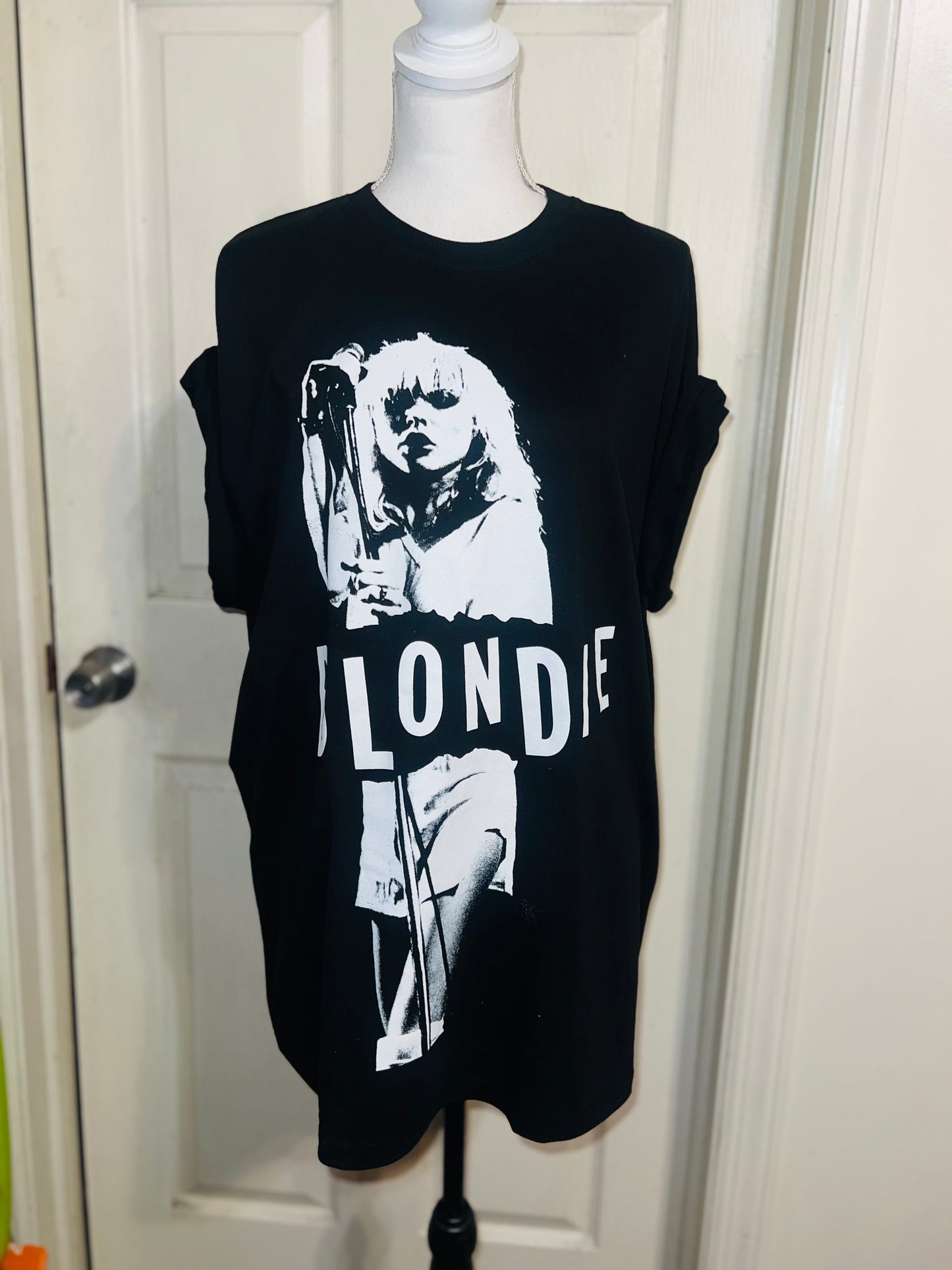 Blondie Oversized Distressed Tee
