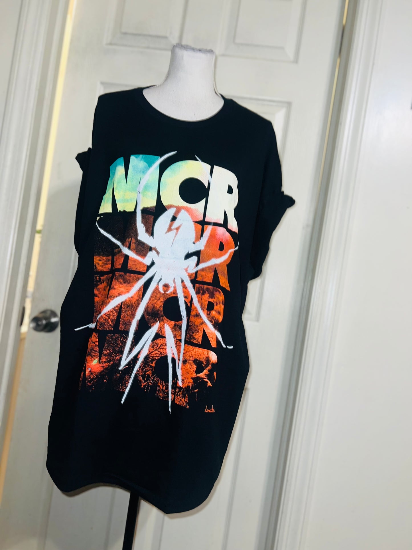 My Chemical Romance Oversized Distressed Tee