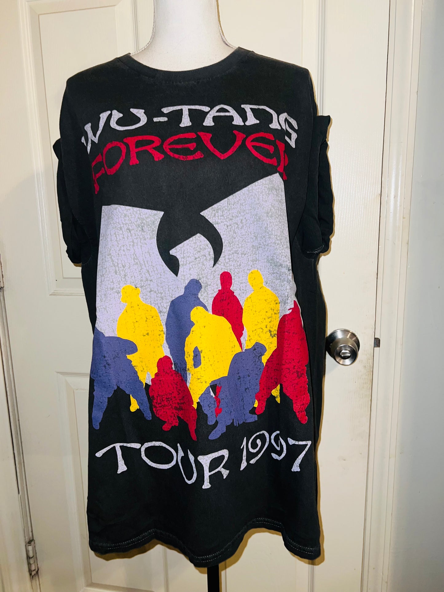 Wu-Tang Clan Oversized Distressed Tee