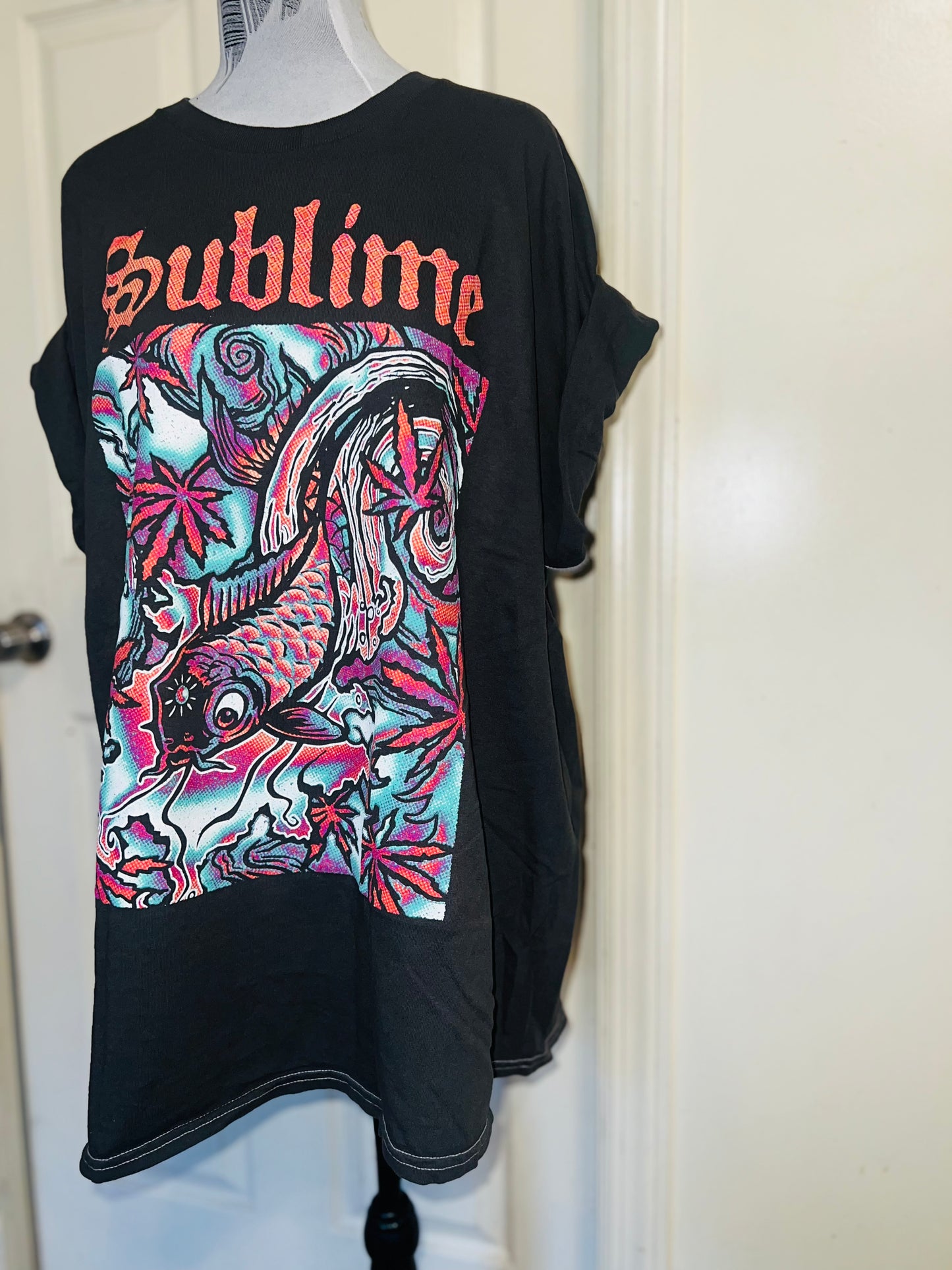 Sublime Oversized Distressed Tee