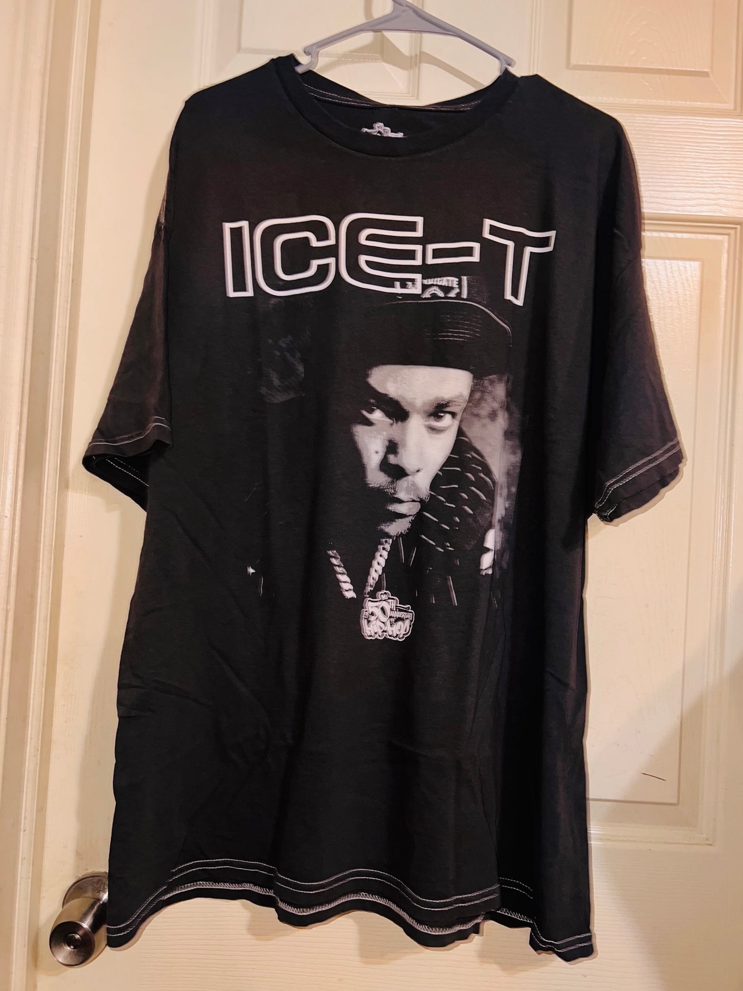 Ice-T Oversized Distressed Tee