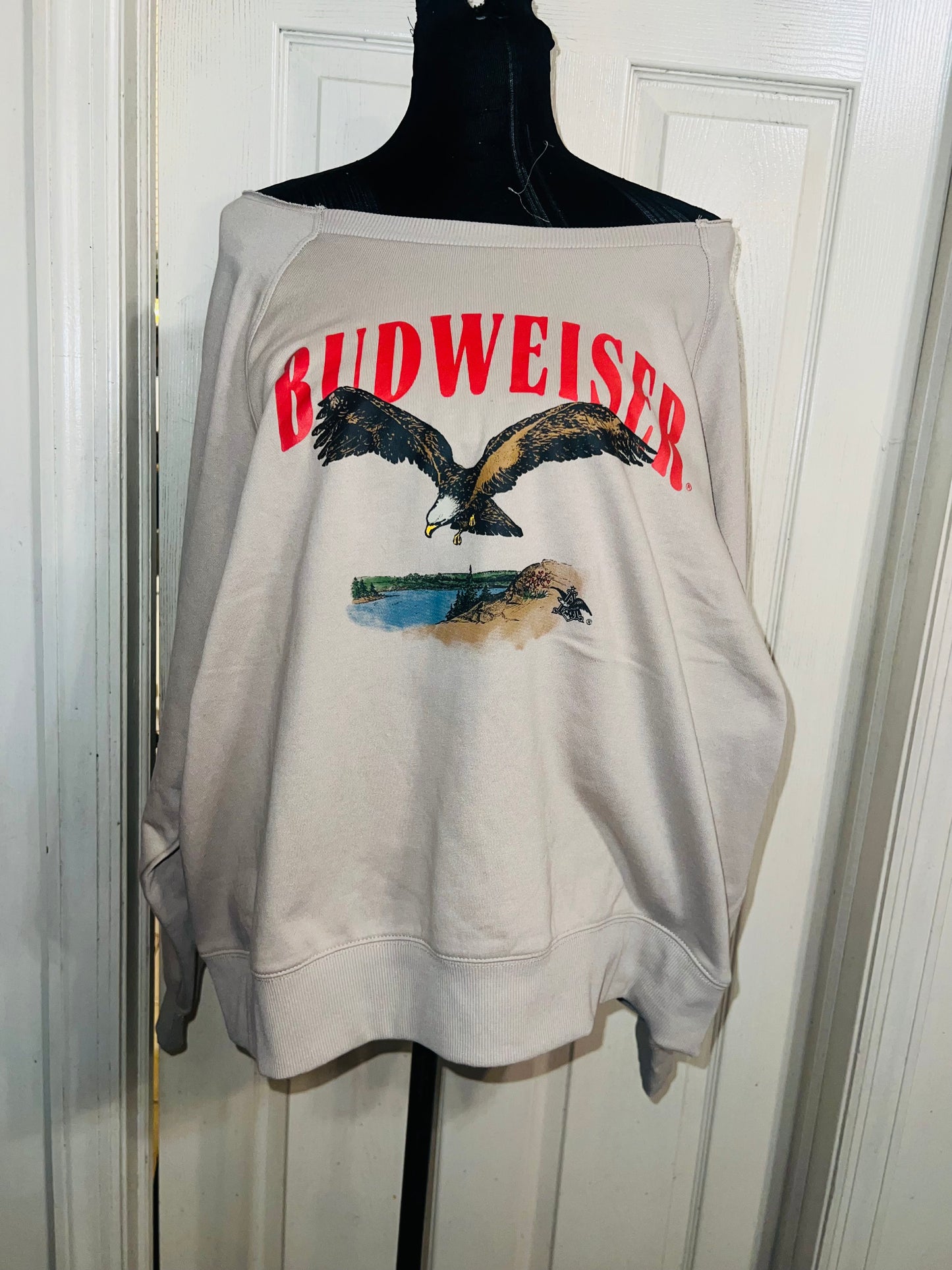 Budweiser OFTS Oversized Distressed Tee