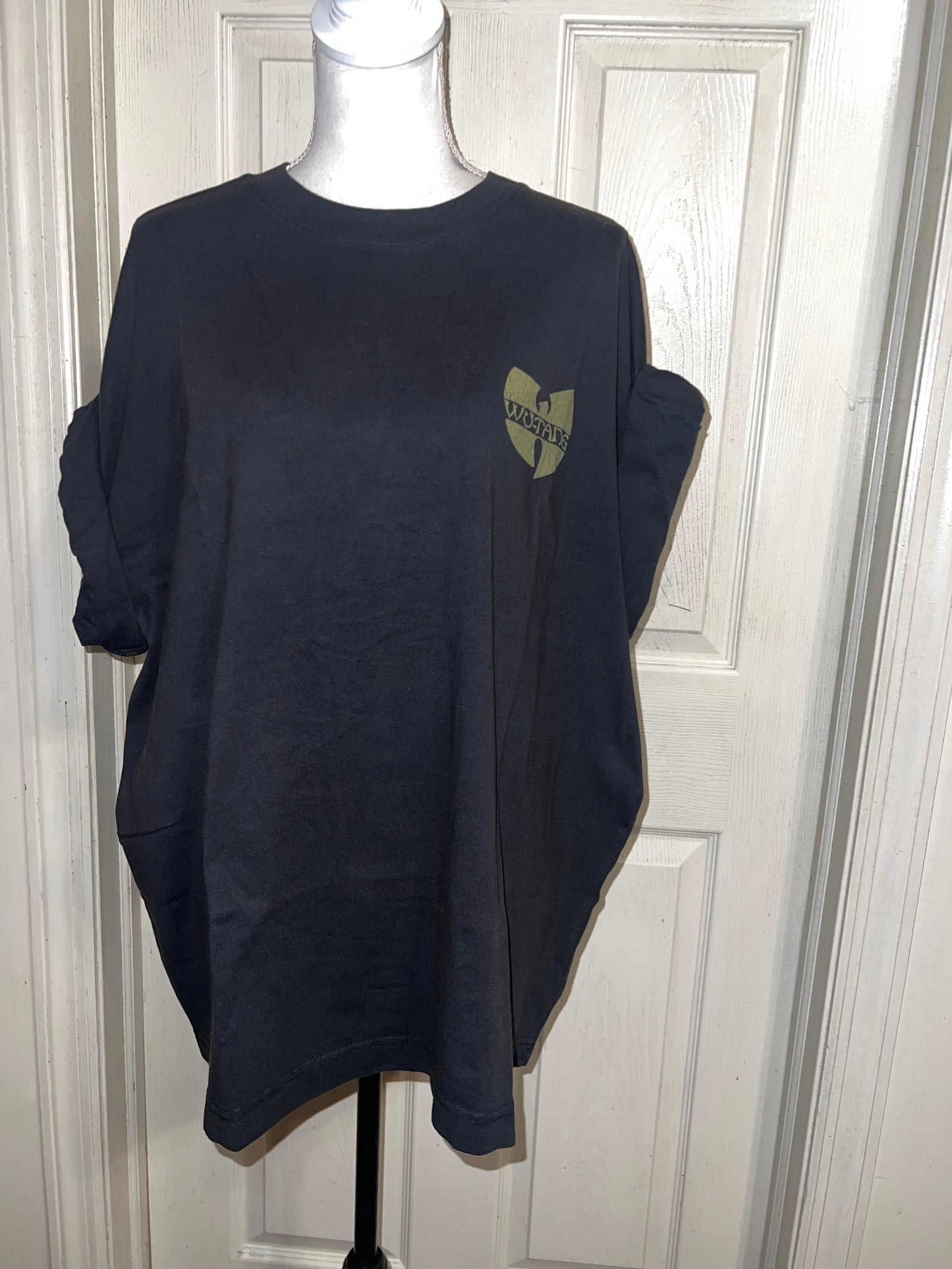 Wu-Tang Clan Double Sided Oversized Distressed Tee