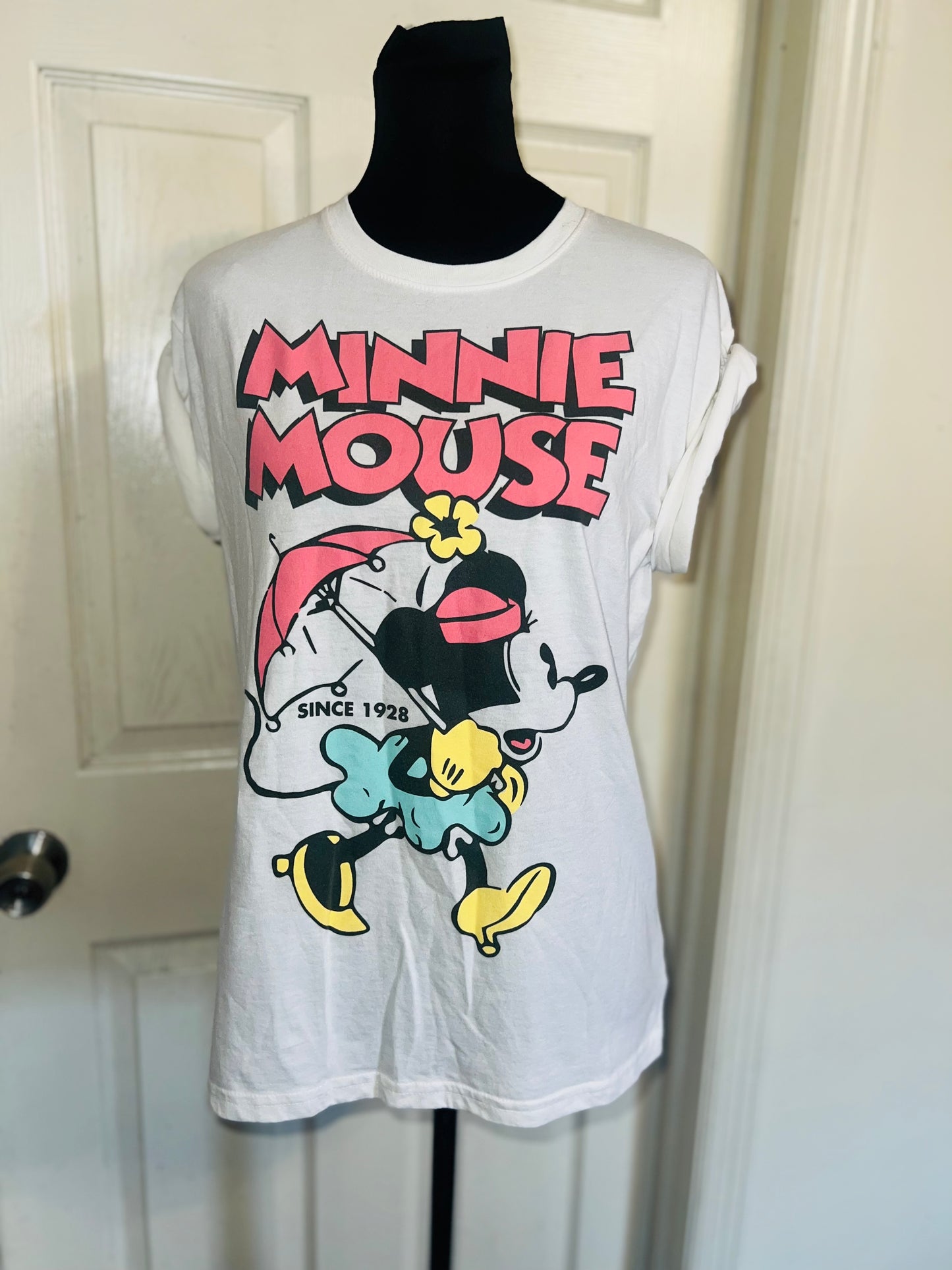 Minnie Mouse Distressed Tee