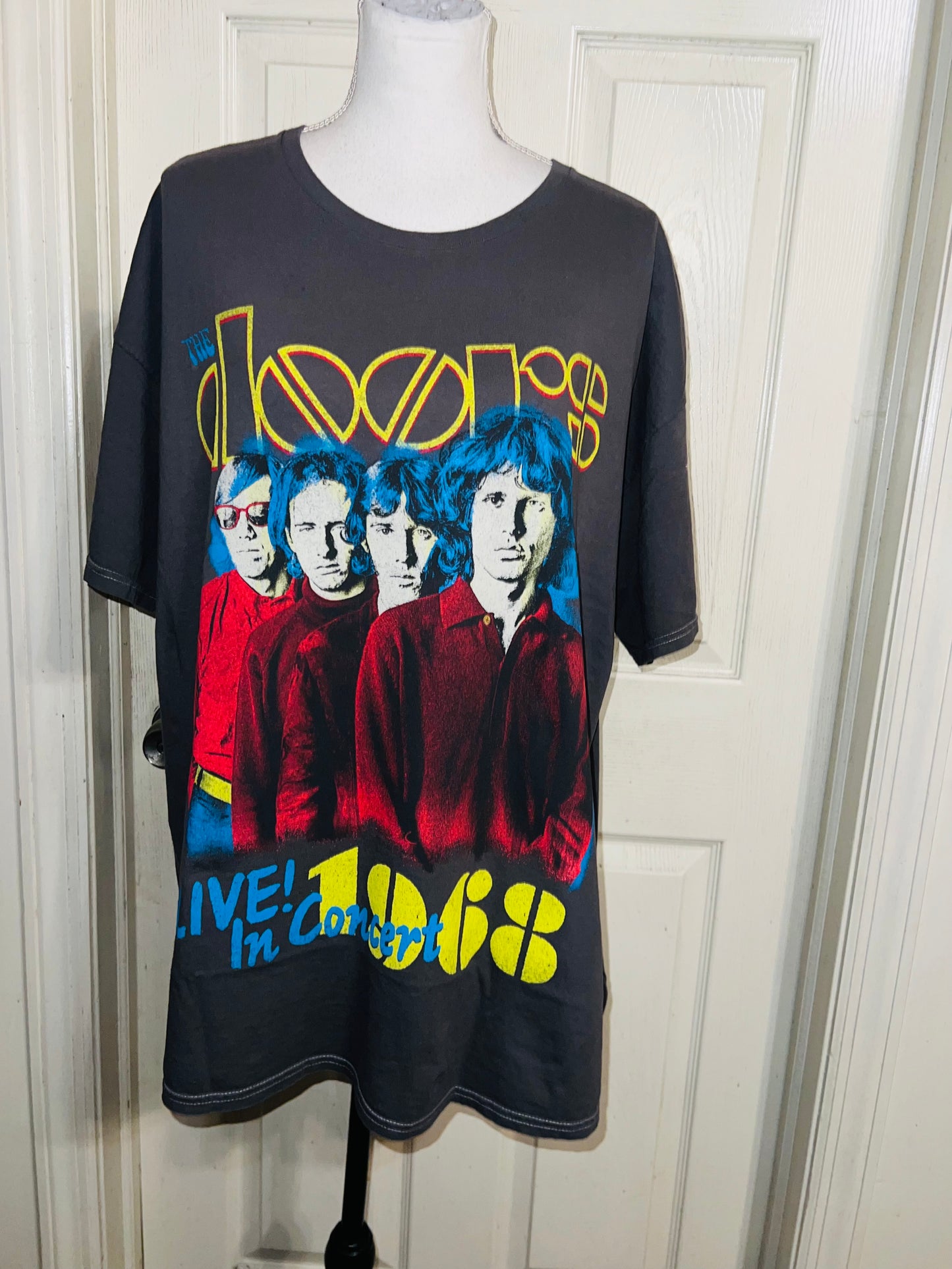 The Doors Double Sided Oversized Distressed Tee