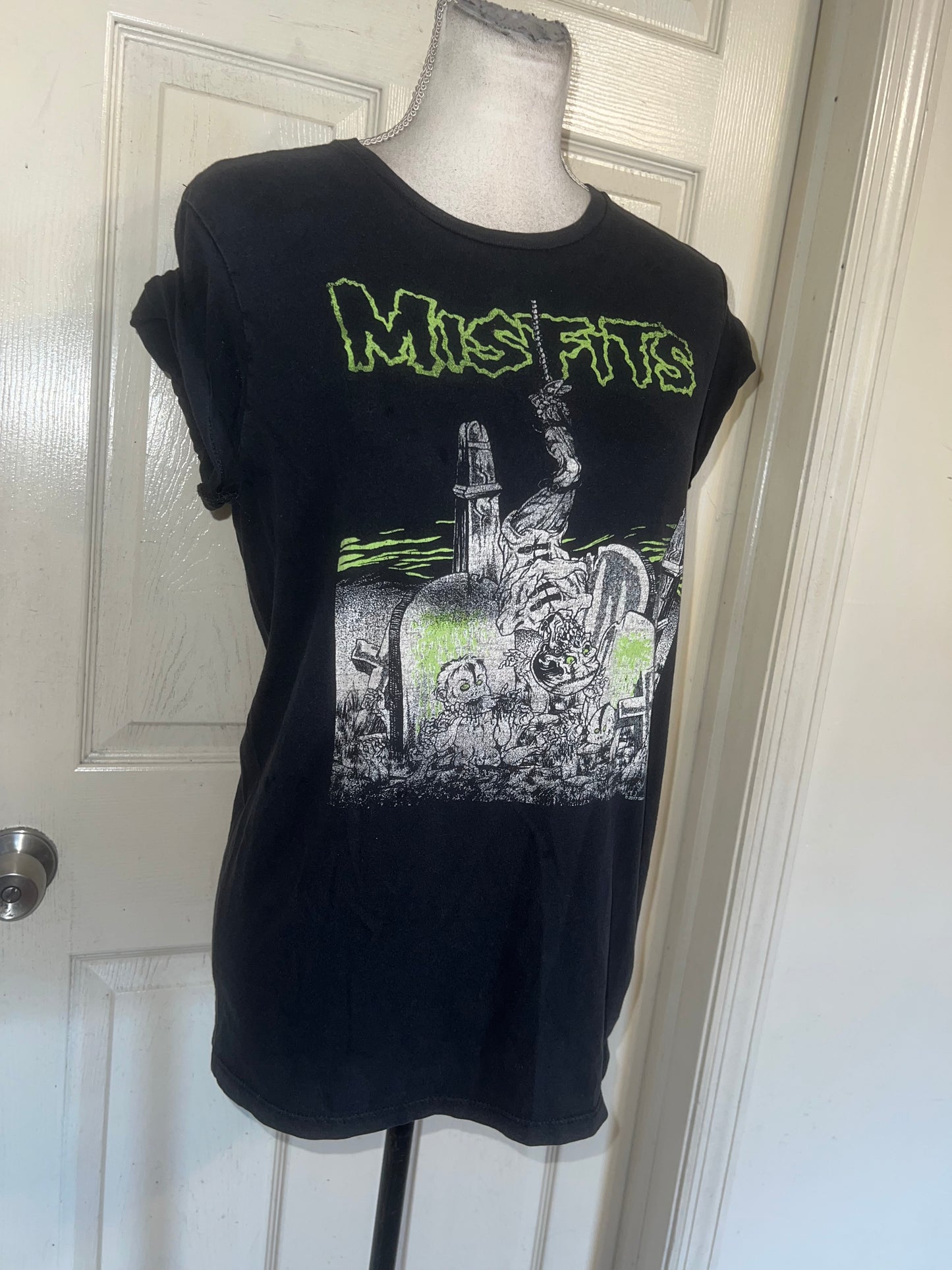 Misfits Vintage Oversized Distressed Tee
