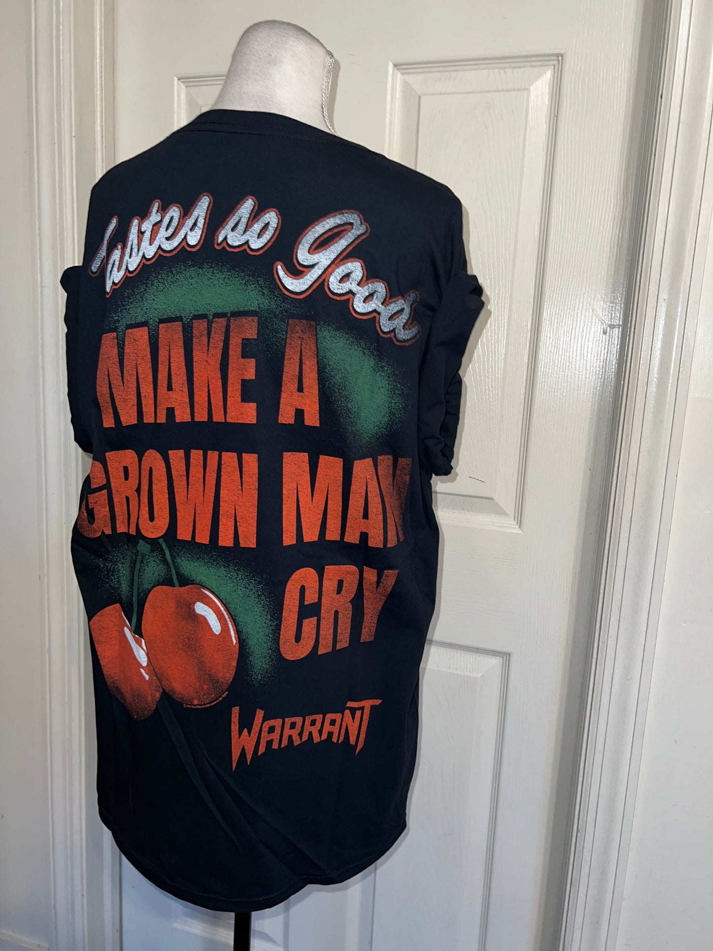 Warrant Double Sided Oversized Distressed Tee