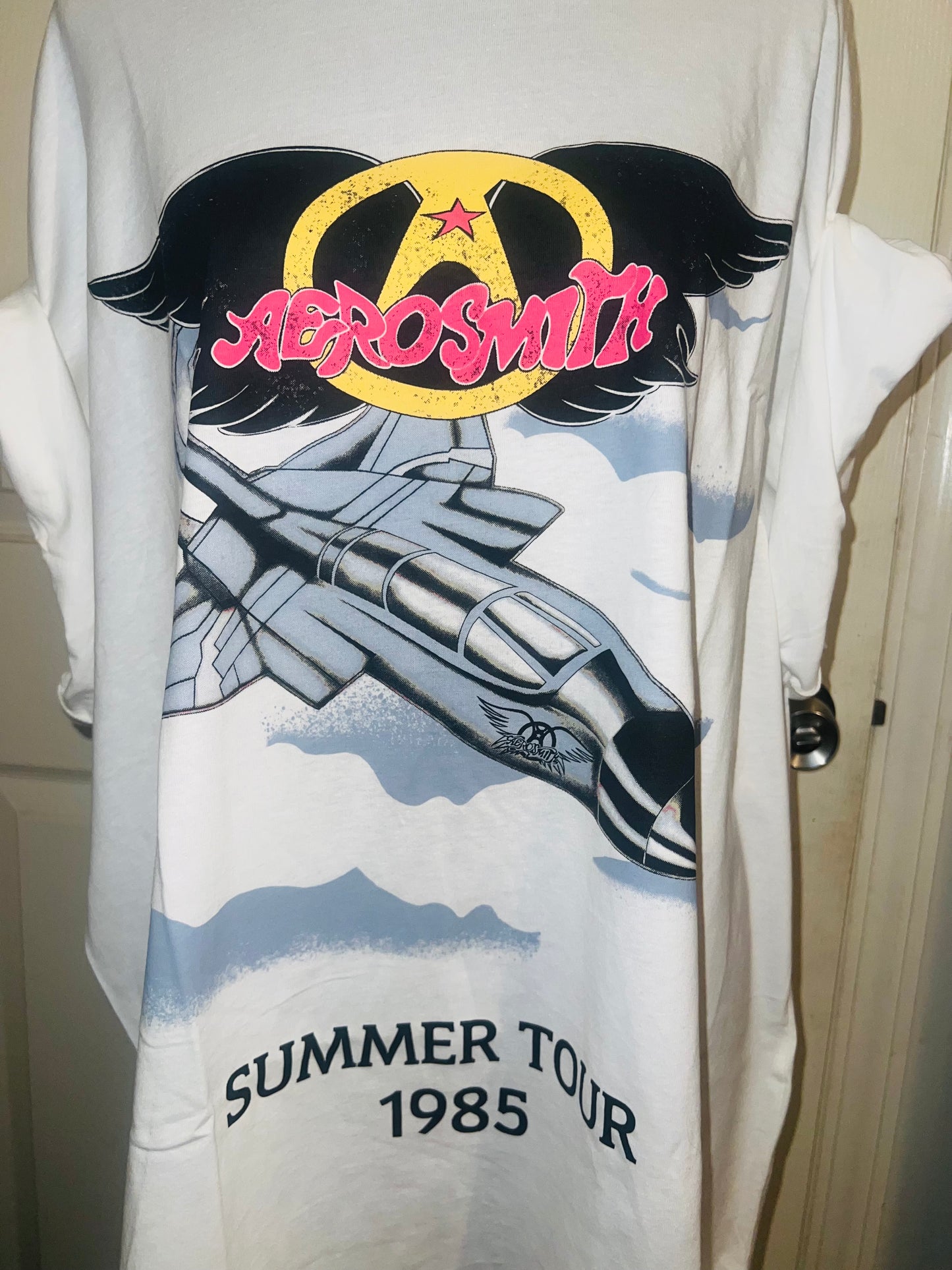 Aerosmith Double Sided Oversized Tee