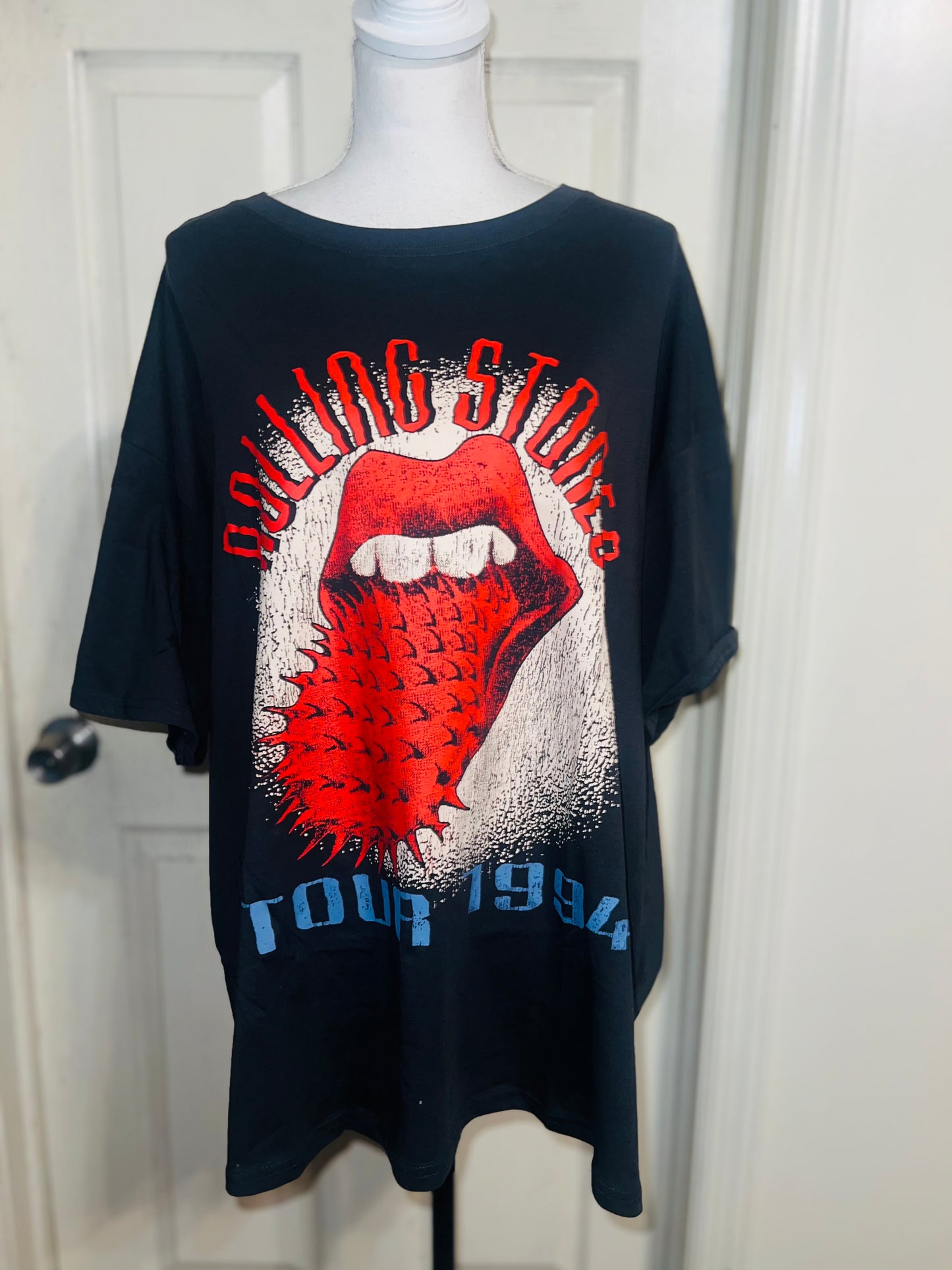 Rolling Stones Oversized Distressed Tee