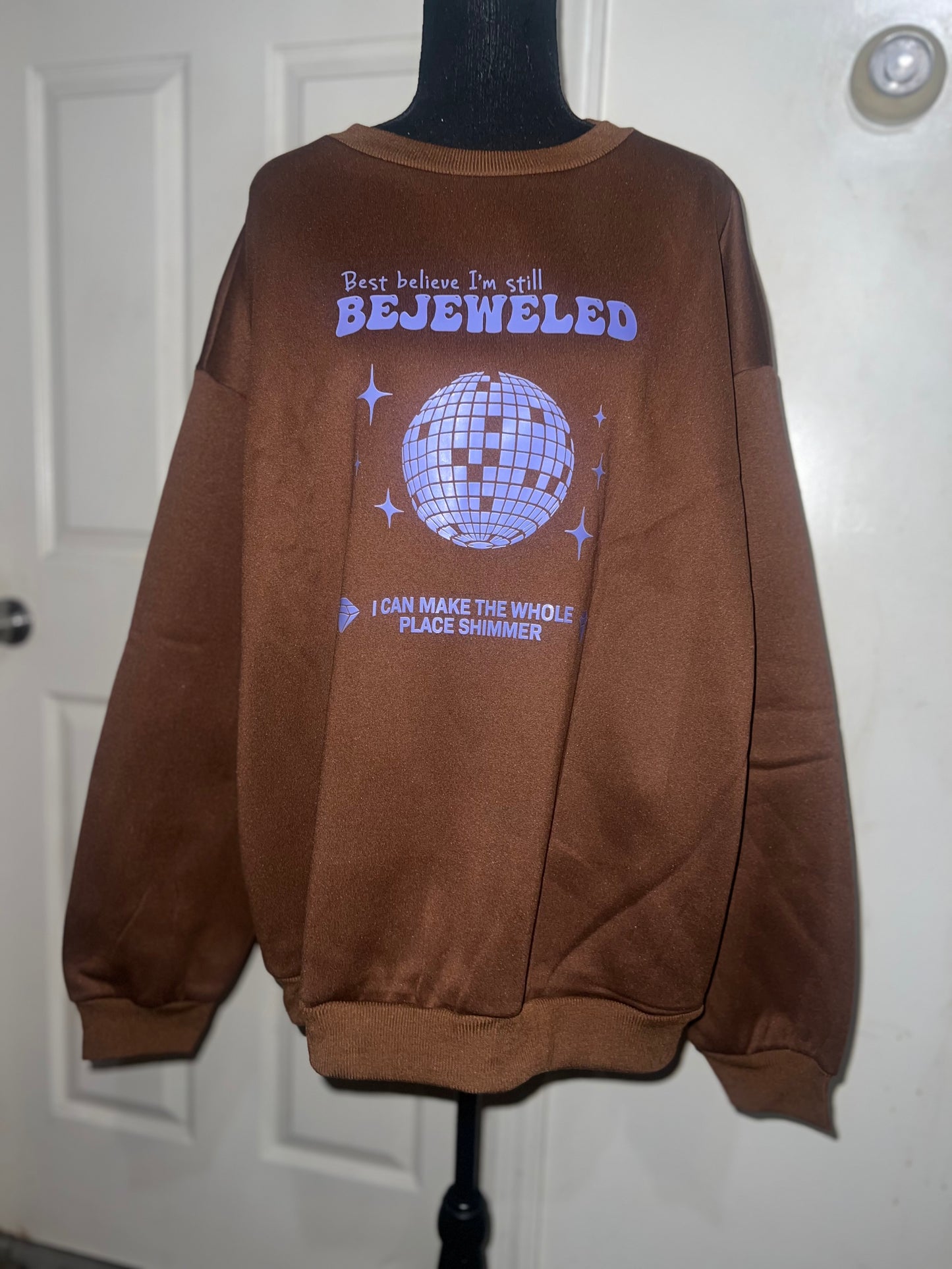 Taylor Swift Bejeweled Oversized Sweatshirt