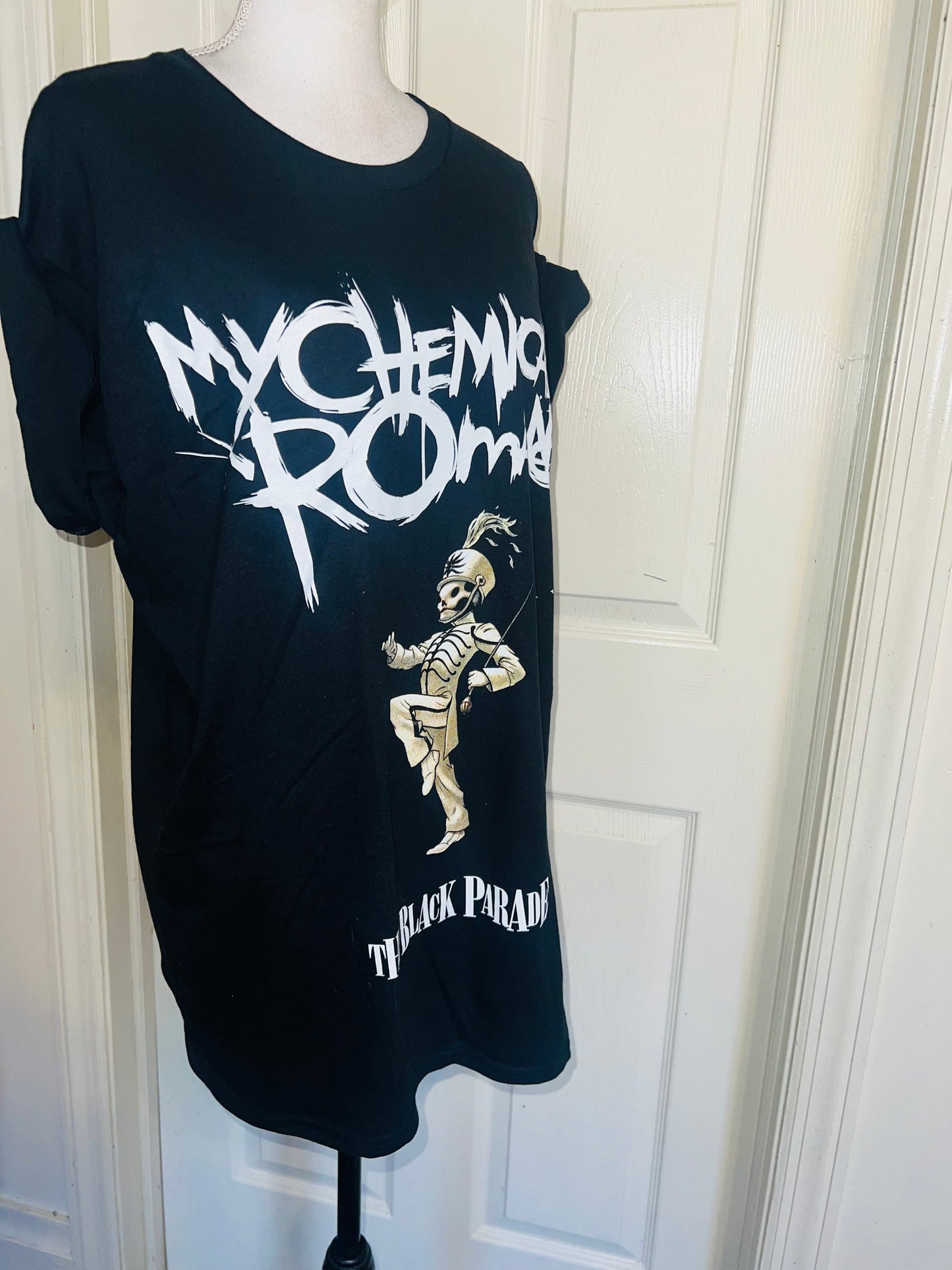 My Chemical Romance Oversized Distressed Tee