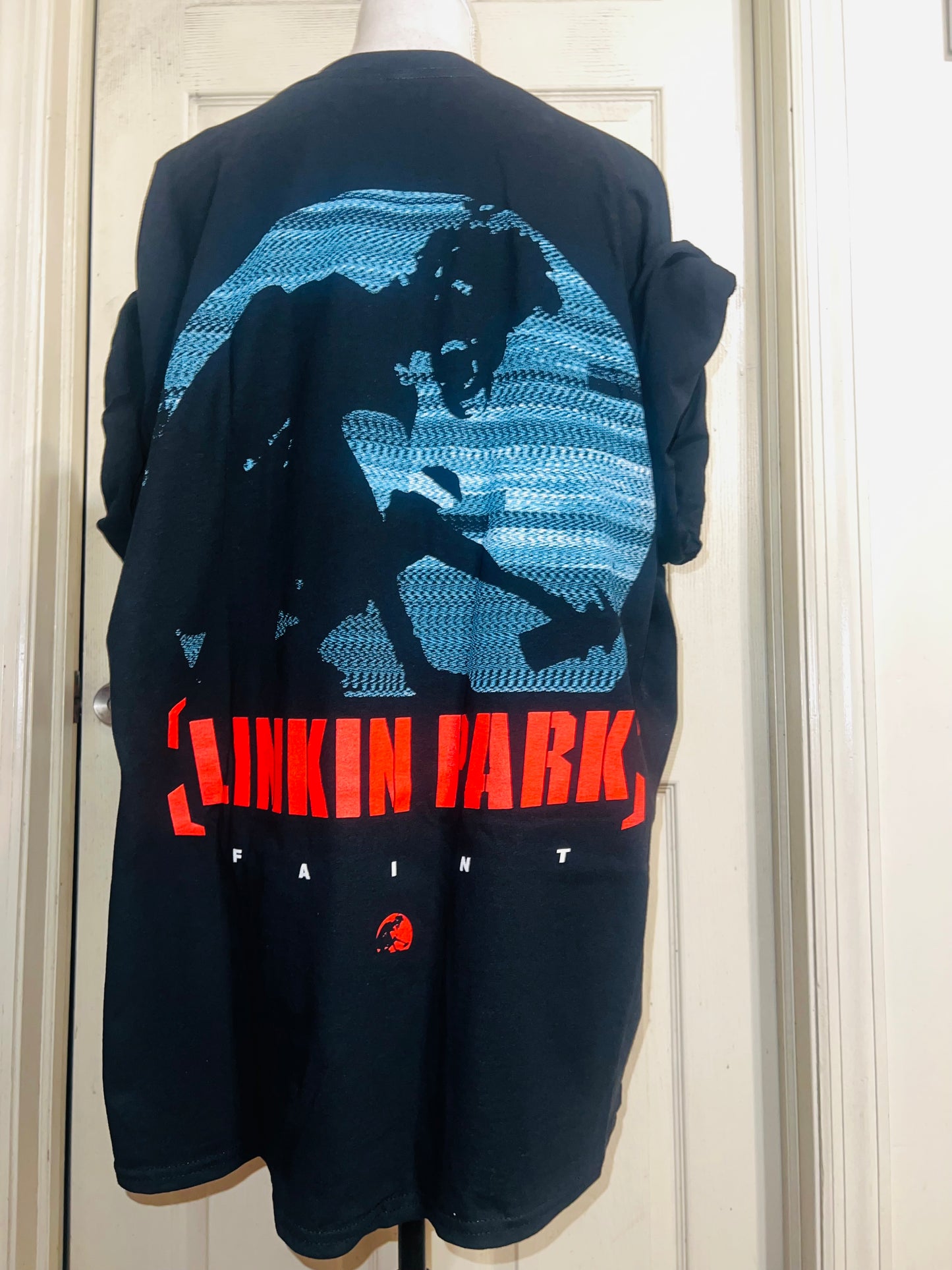Linkin Park Double Sided Oversized Distressed Tee
