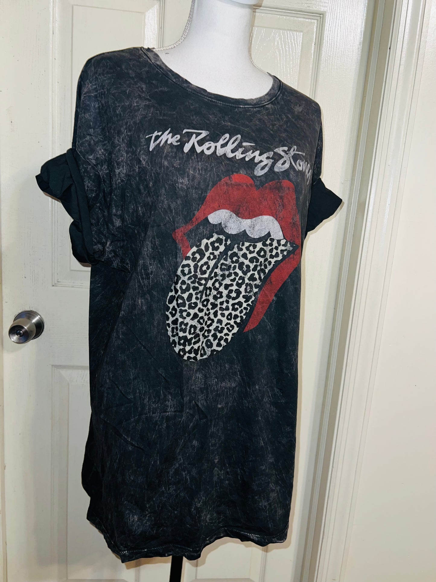 The Rolling Stones Oversized Distressed Tee