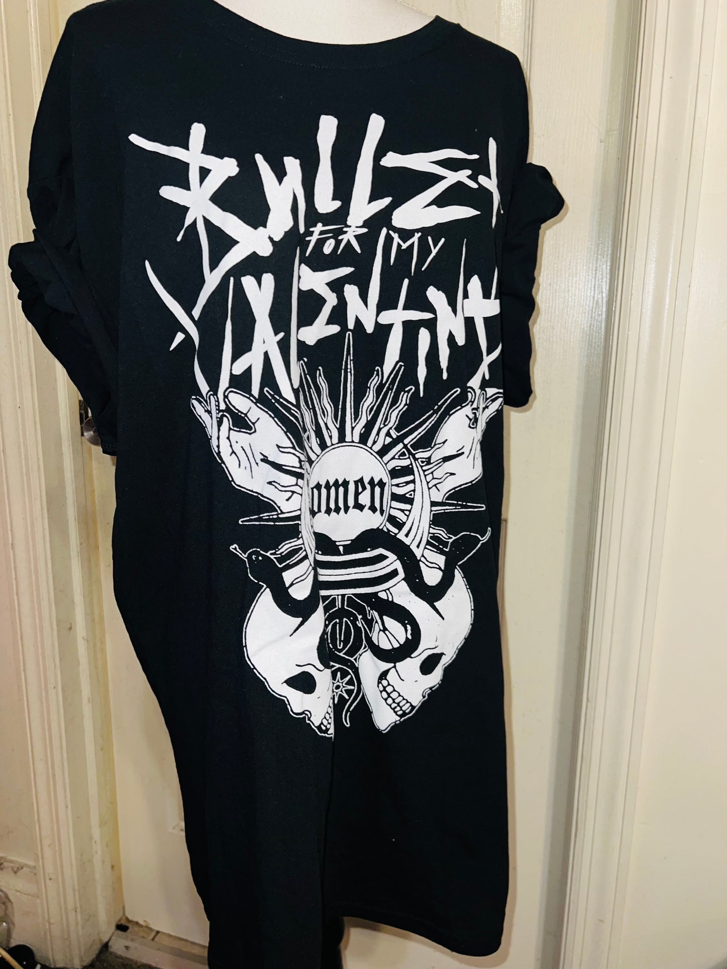 Bullet for my Valentine Oversized Distressed Tee
