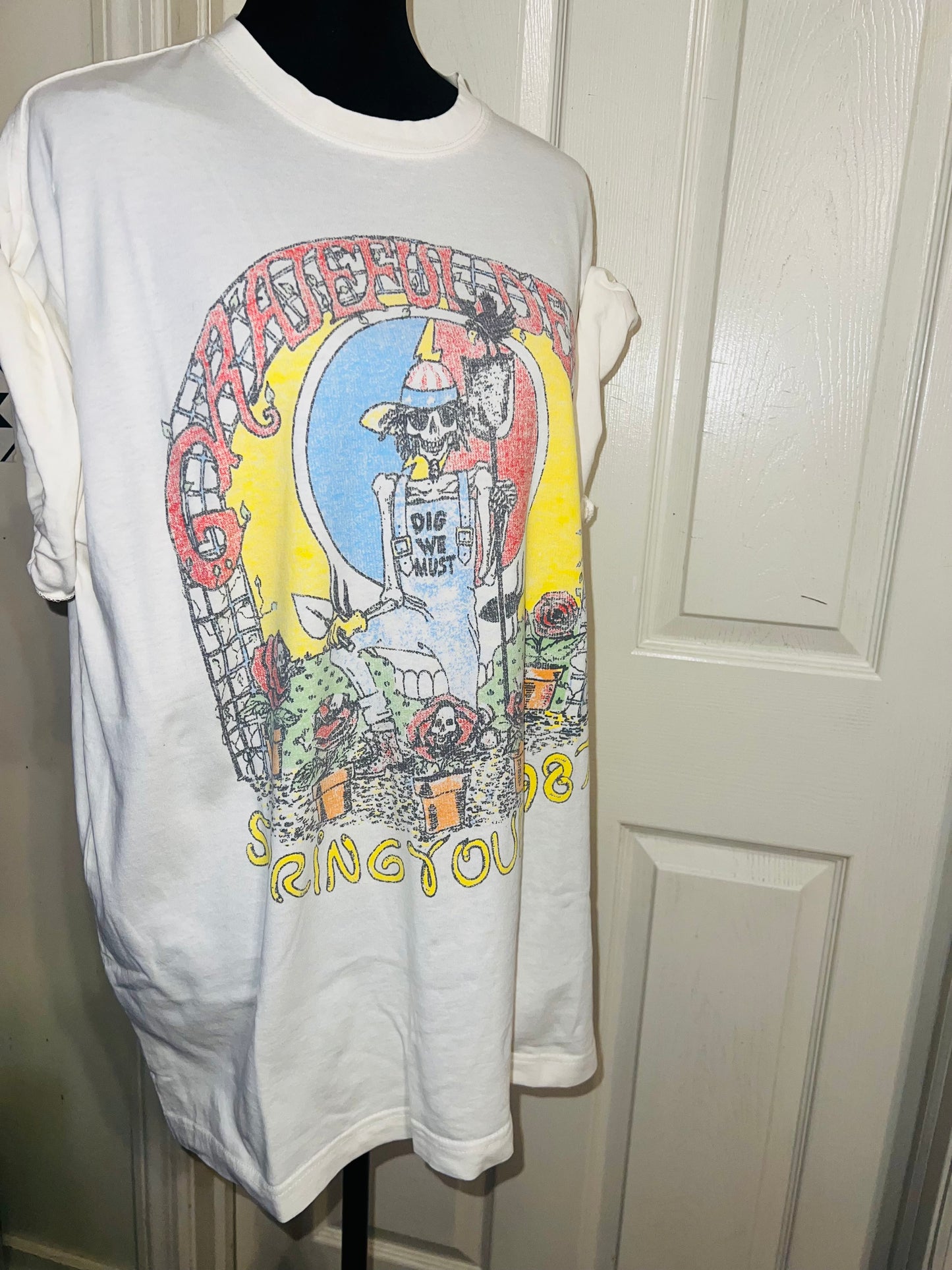 Grateful Dead Oversized Distressed Tee