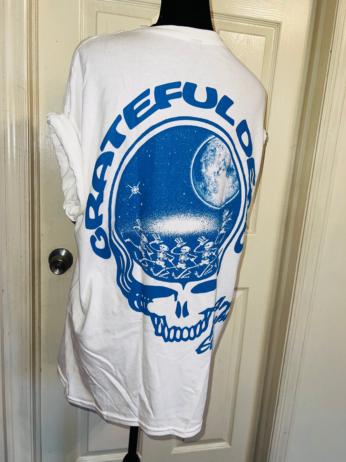 Grateful Dead Double Sided Oversized Distressed Tee