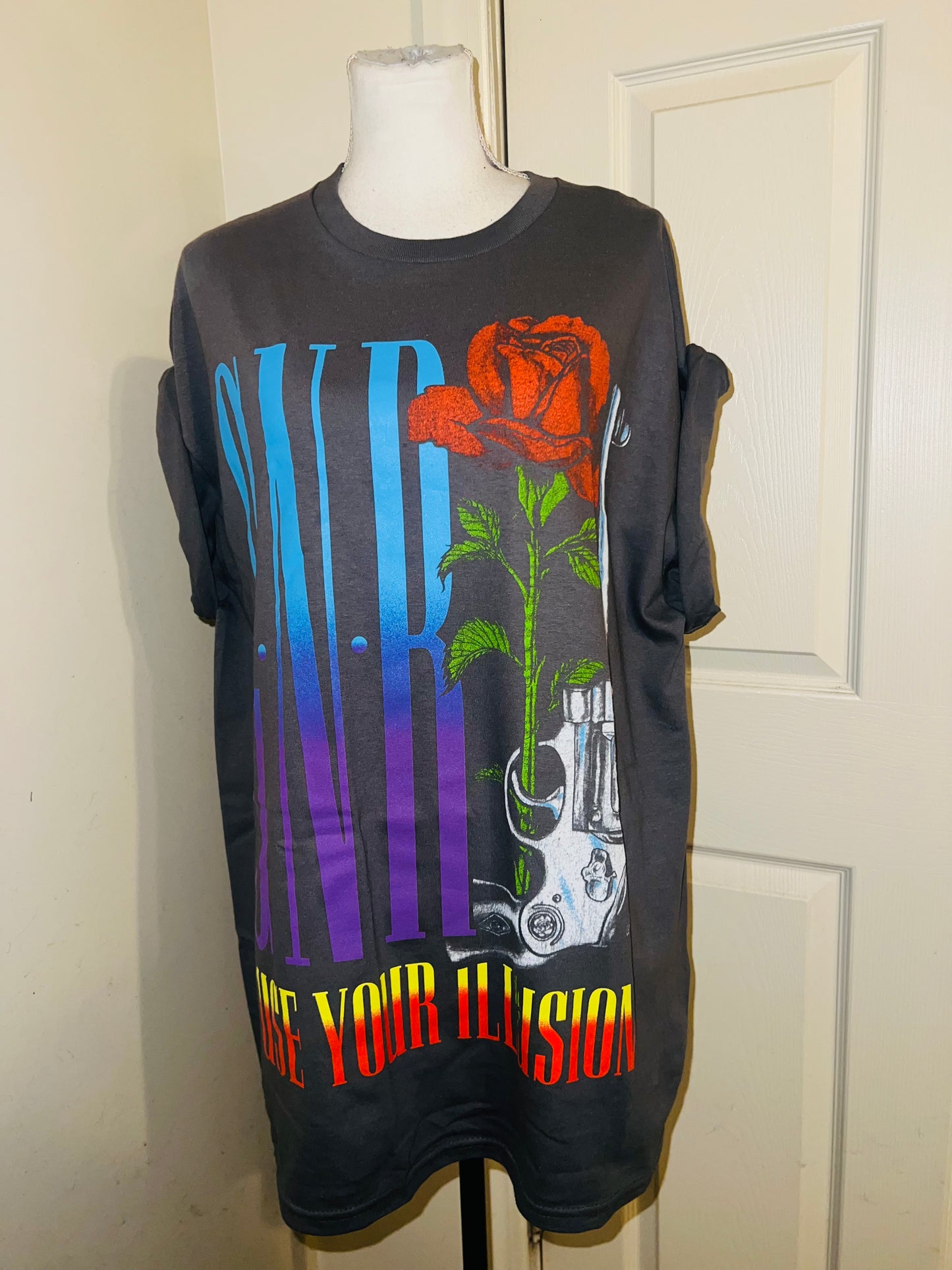 Guns N’ Roses Oversized Distressed Tee