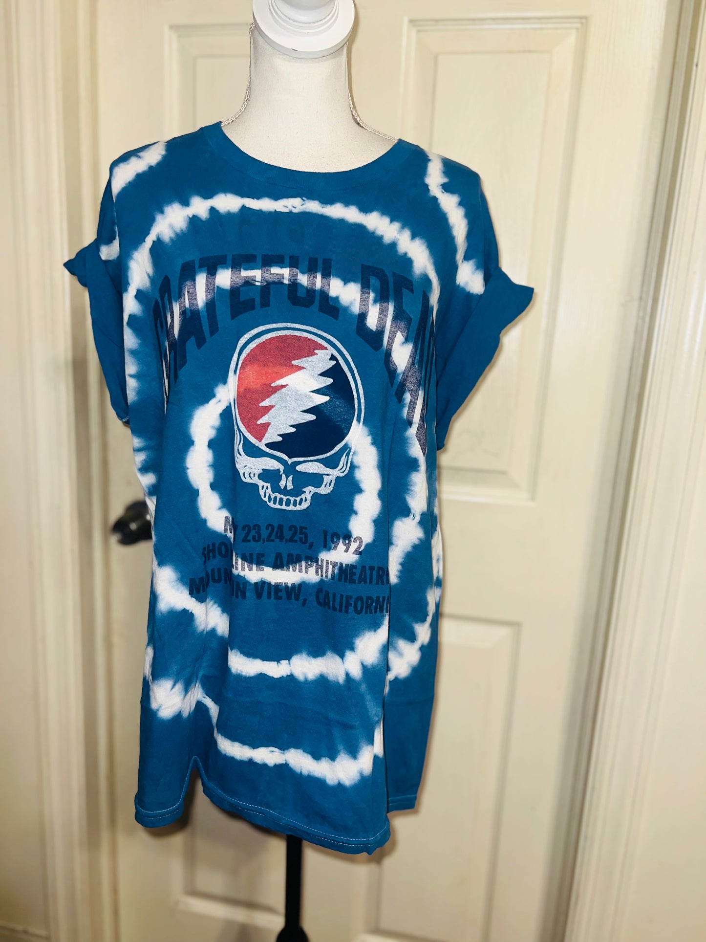 Grateful Dead Oversized Distressed Tee