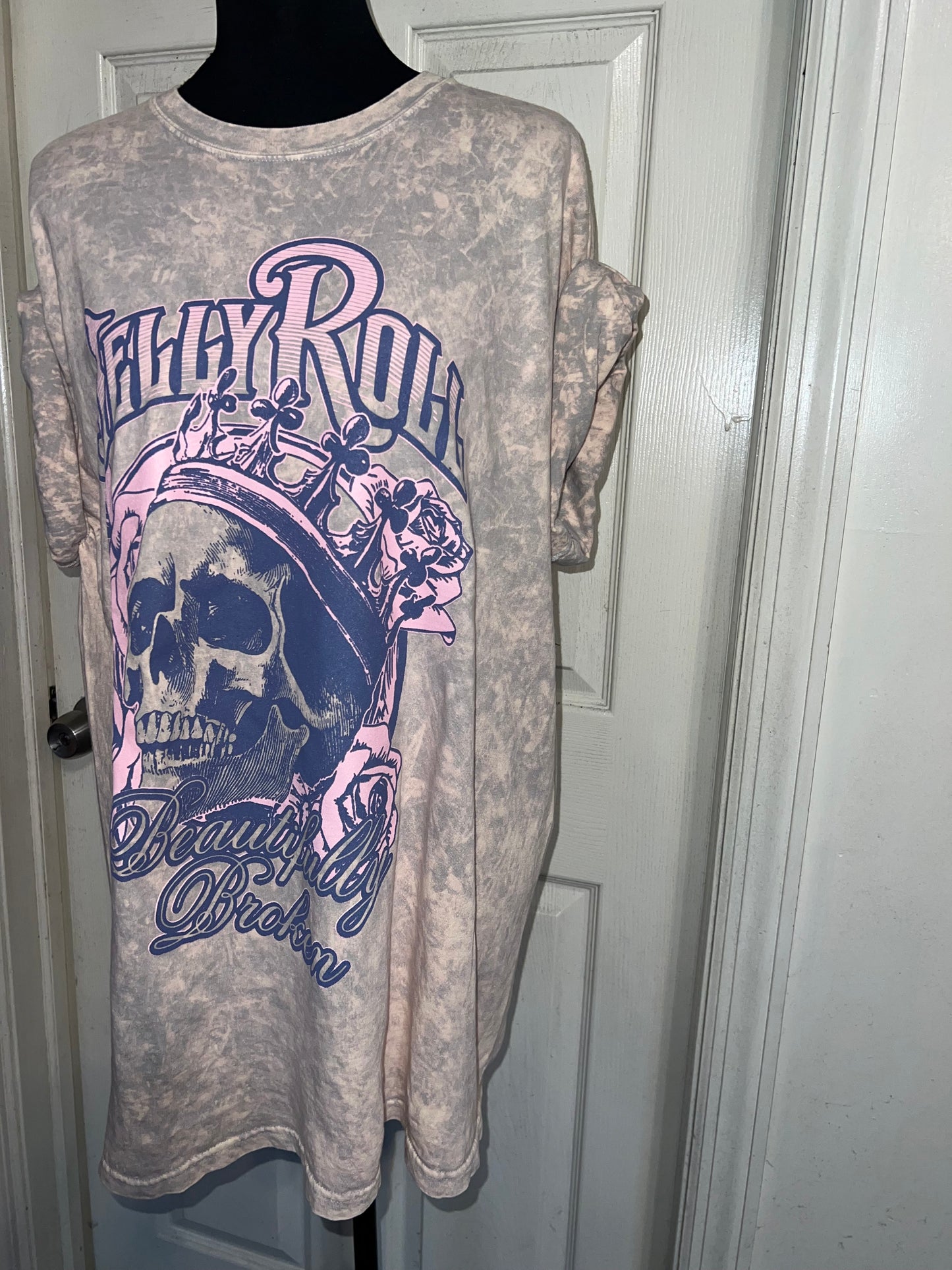 Jelly Roll Oversized Distressed Tee