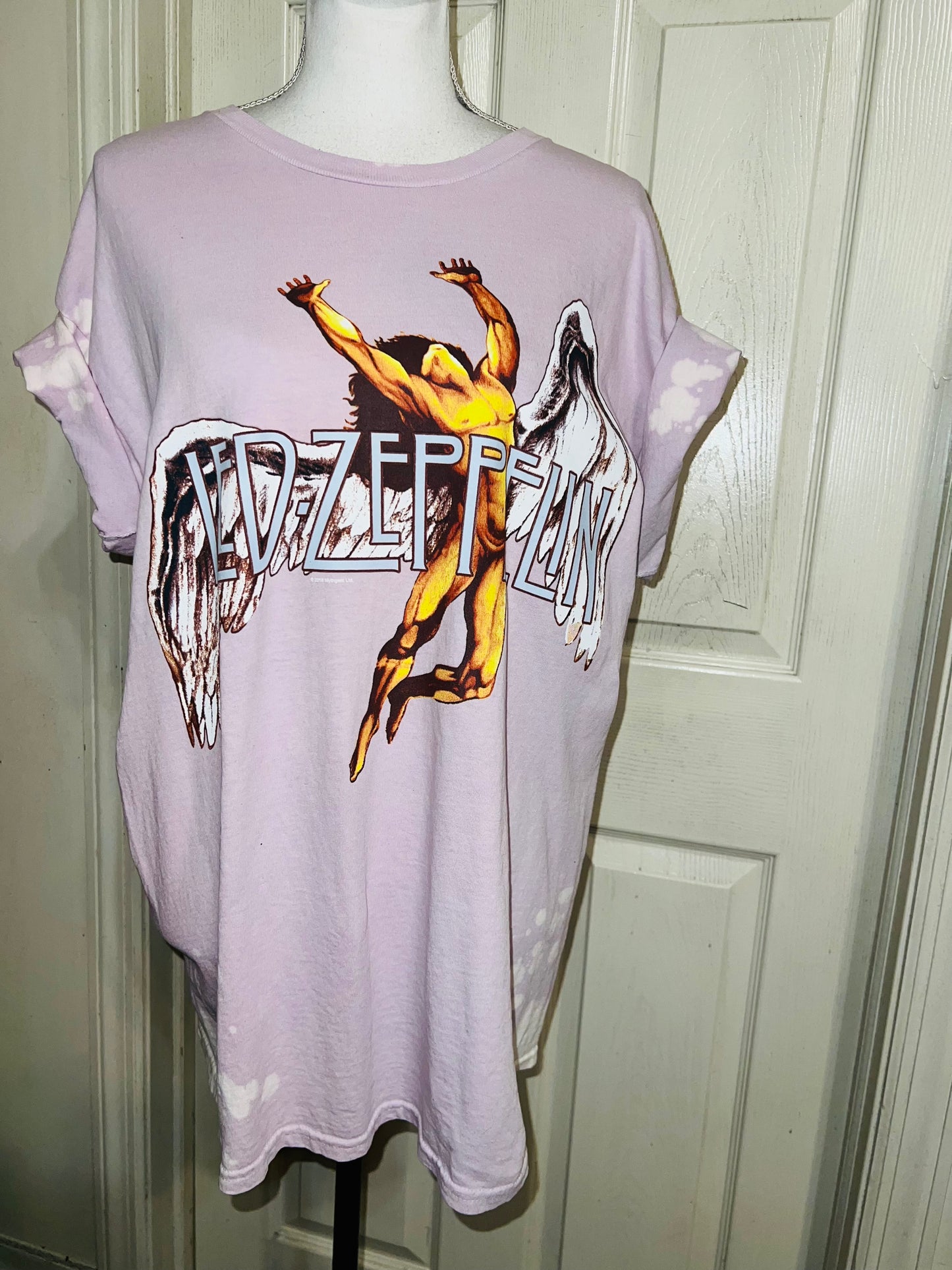 Led Zeppelin Oversized Distressed T-Shirt