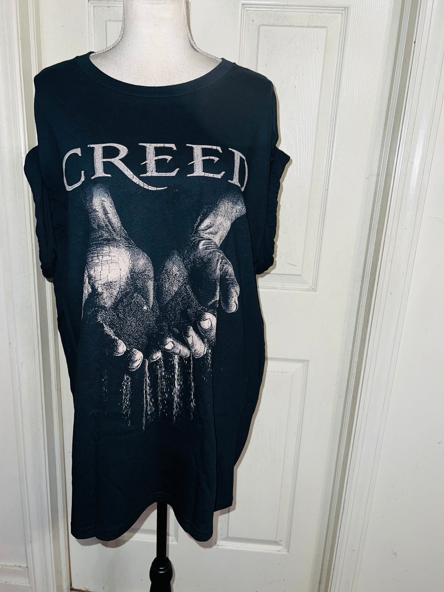 Creed Oversized Distressed Tee