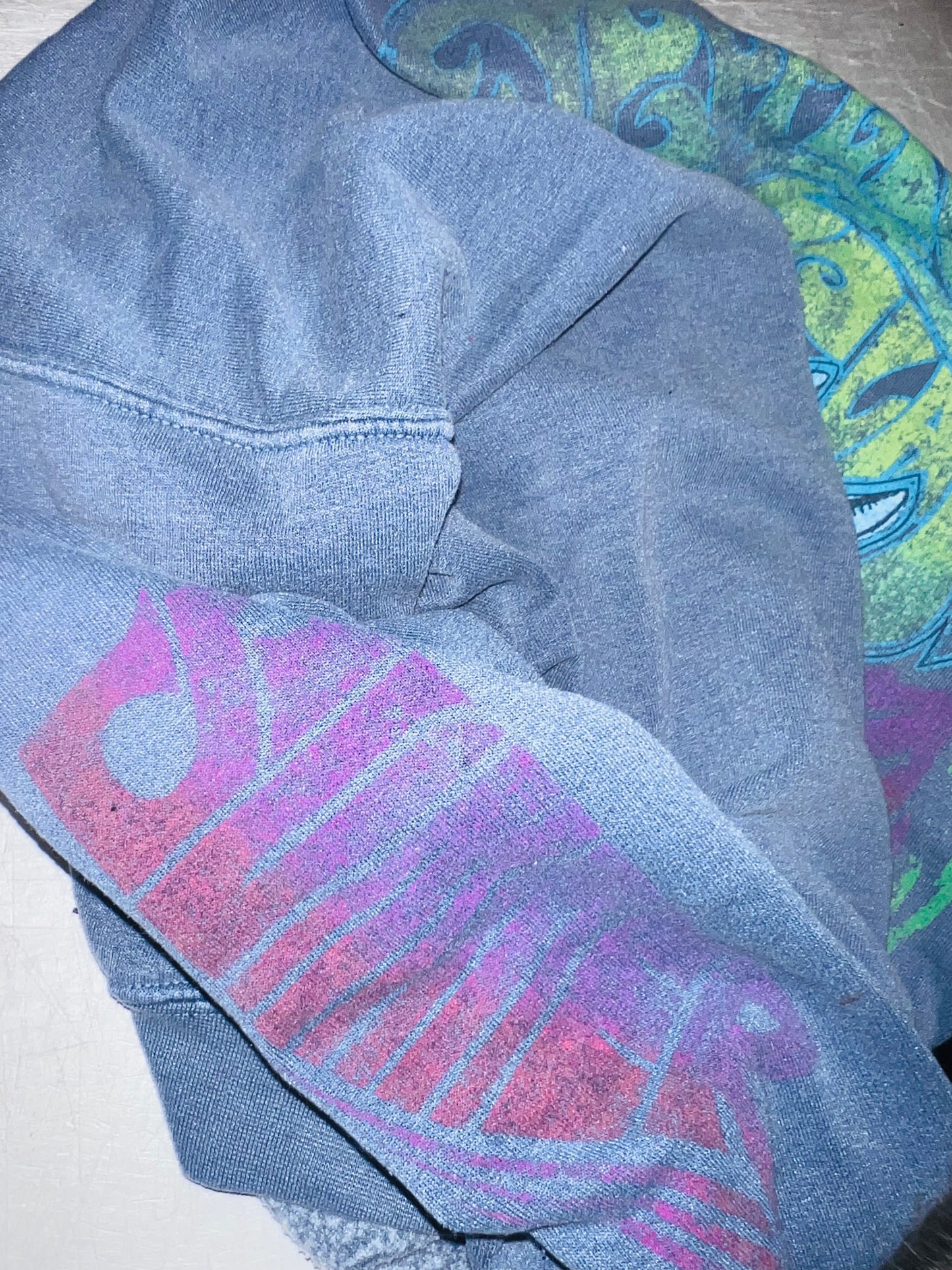 Jefferson Airplane Oversized Distressed Sweatshirt