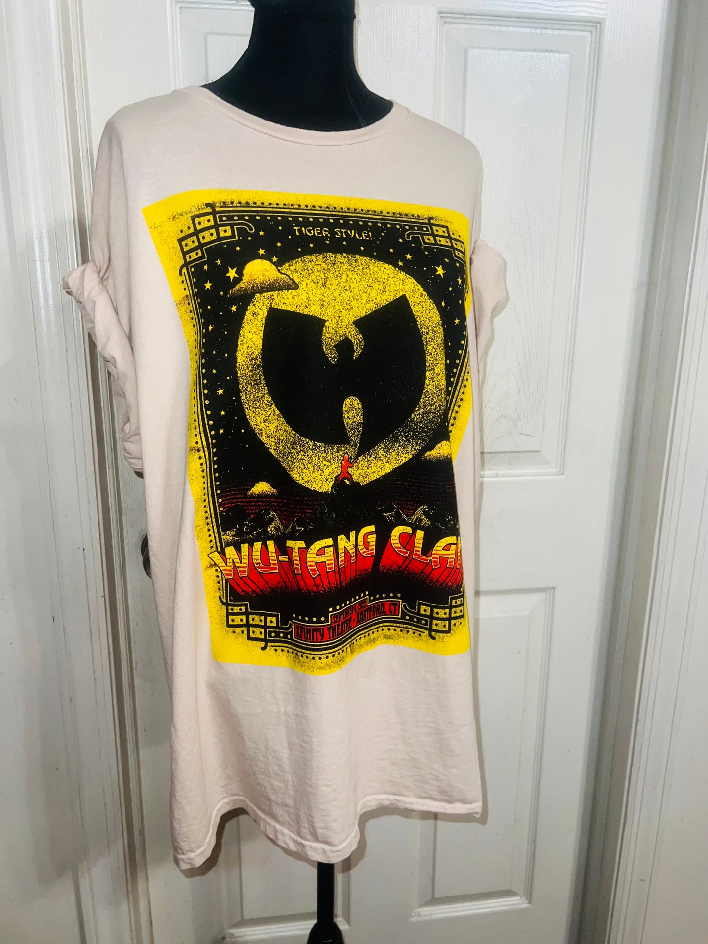 The Wu-Tang Clan Oversized Distressed Tee