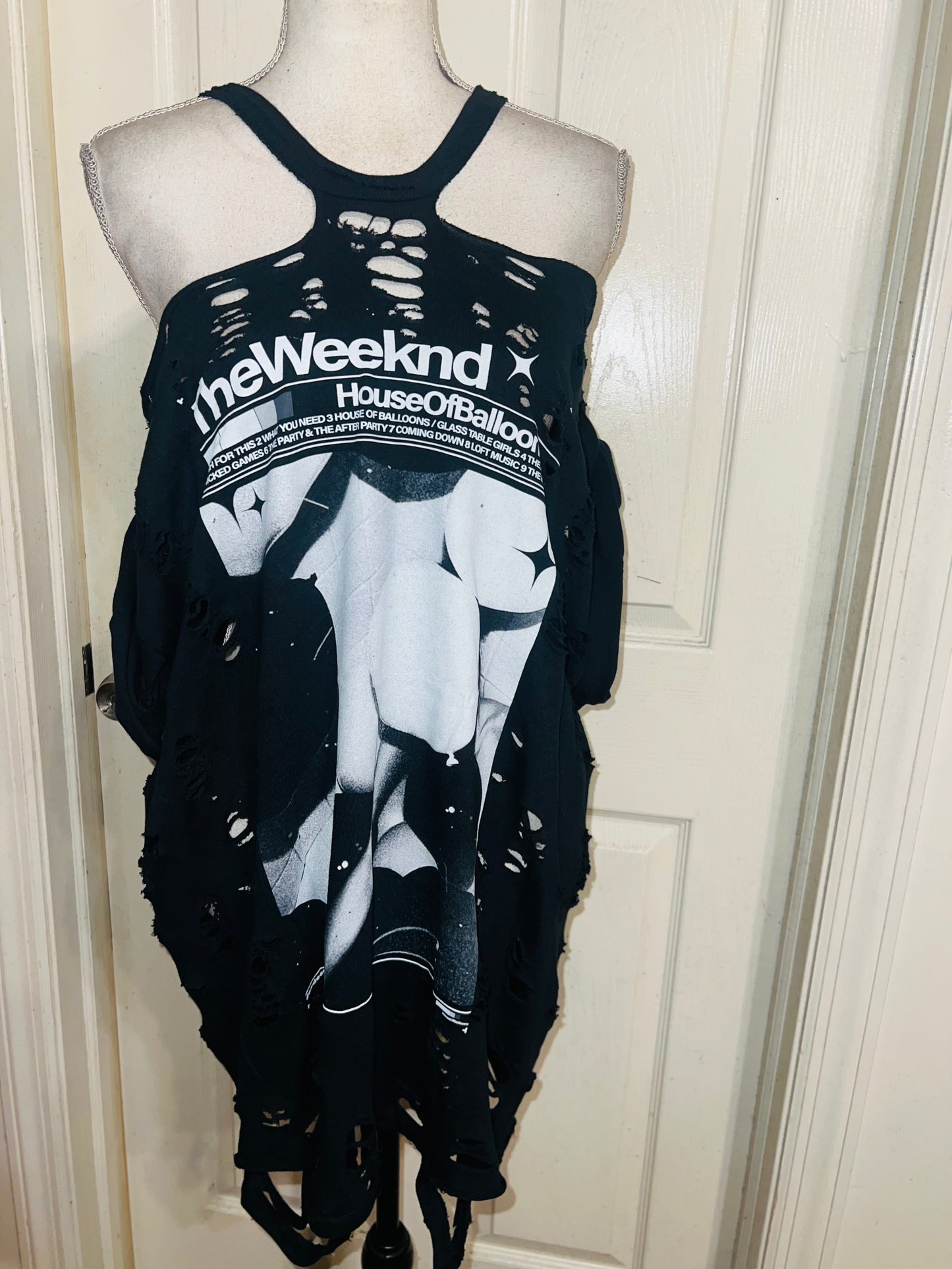 The Weeknd HOB Oversized Distressed Tee