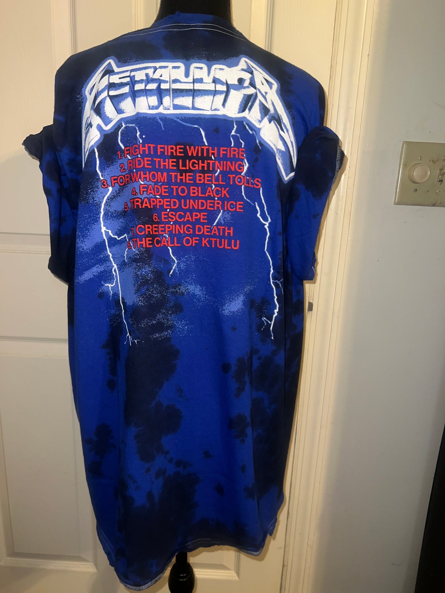 Metallica Double Sided Oversized Tee