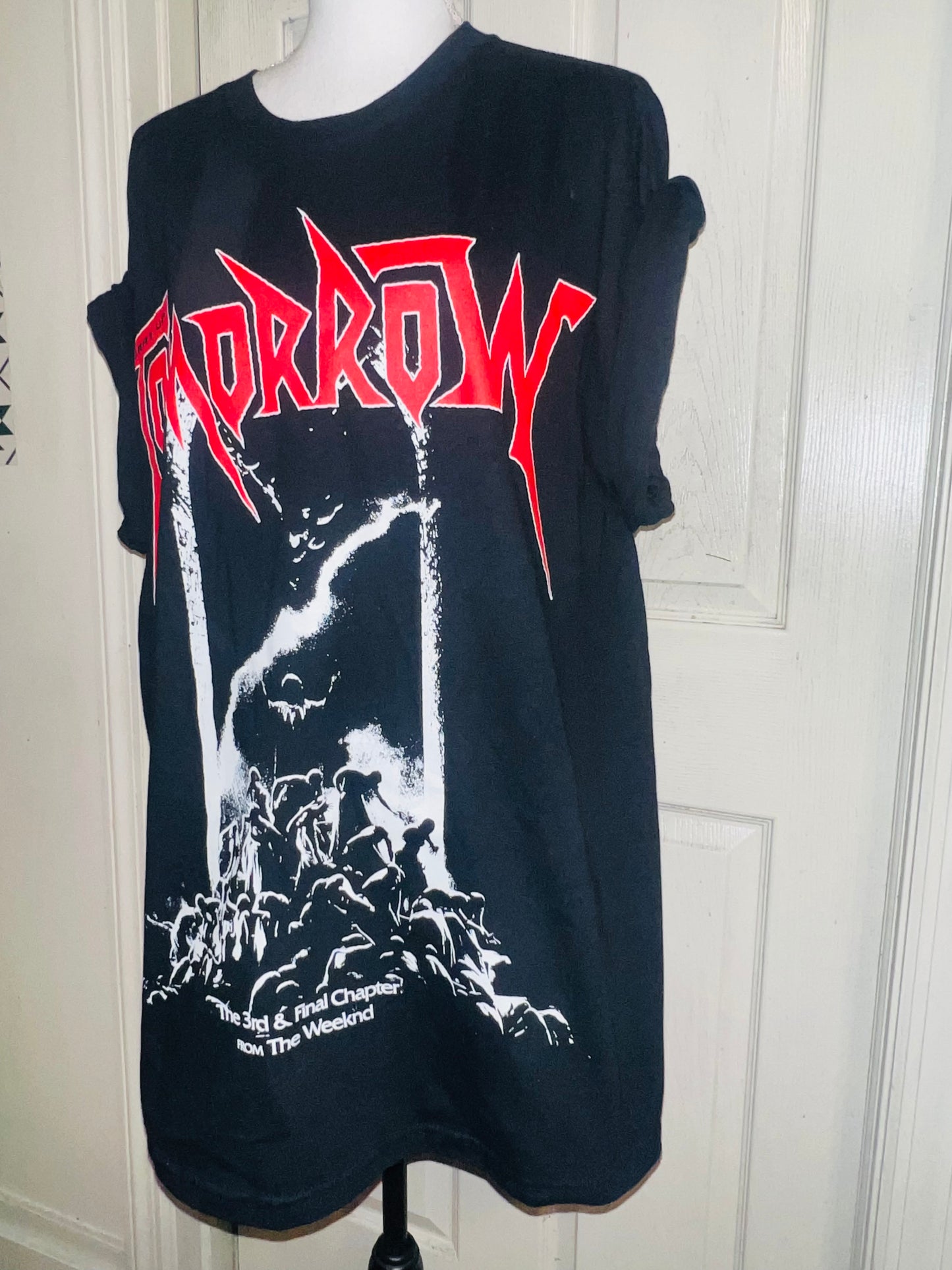 The Weeknd Oversized Distressed Tee