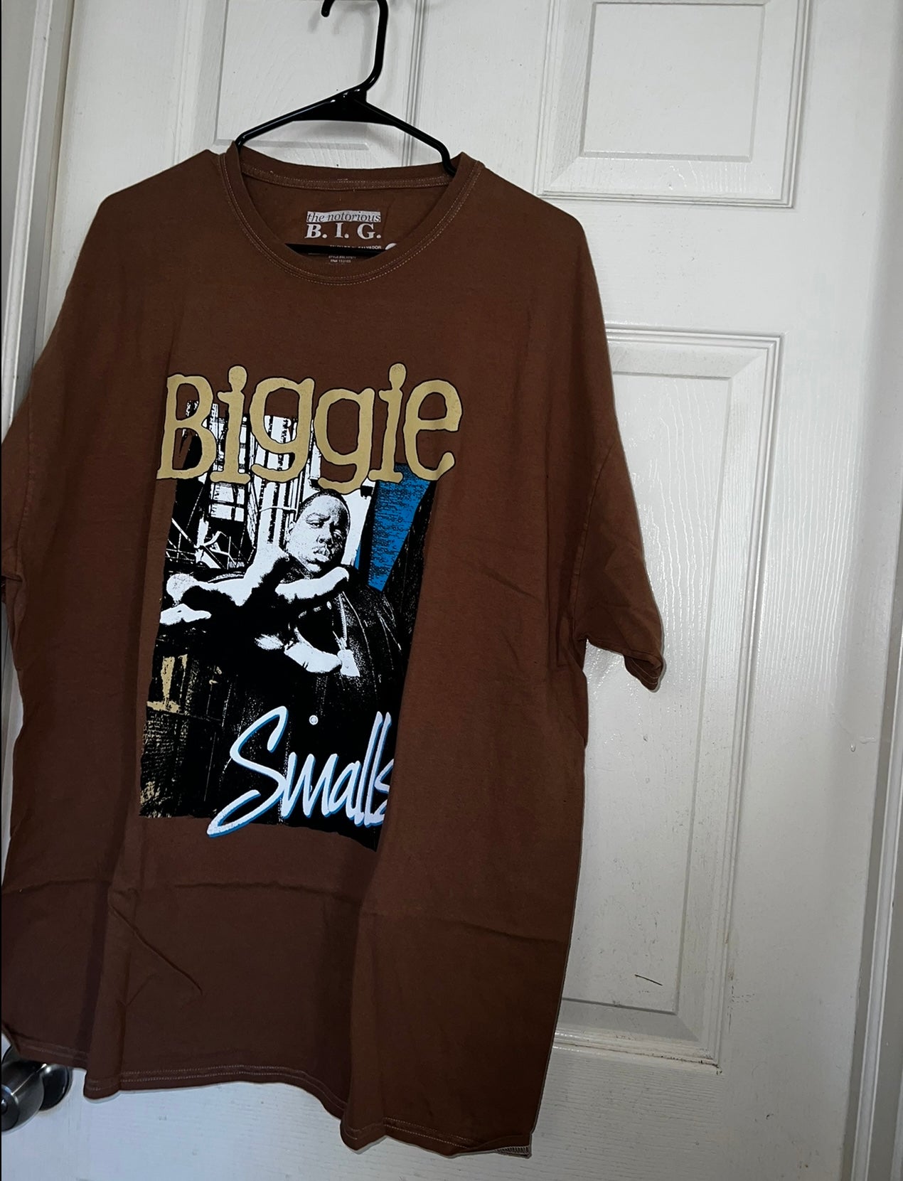 Biggie Smalls Oversized Distressed T-Shirt