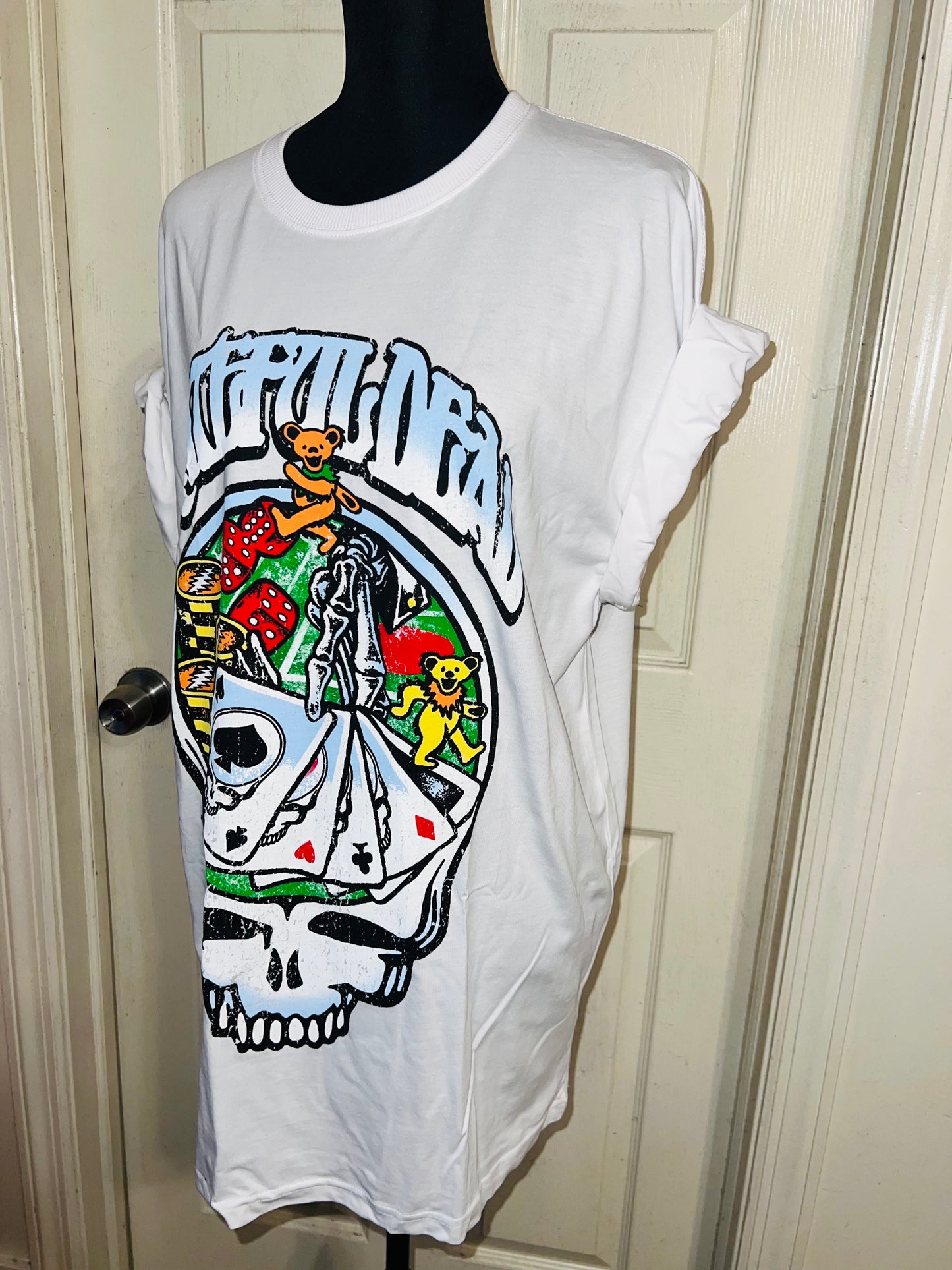 Grateful Dead Oversized Distressed Tee
