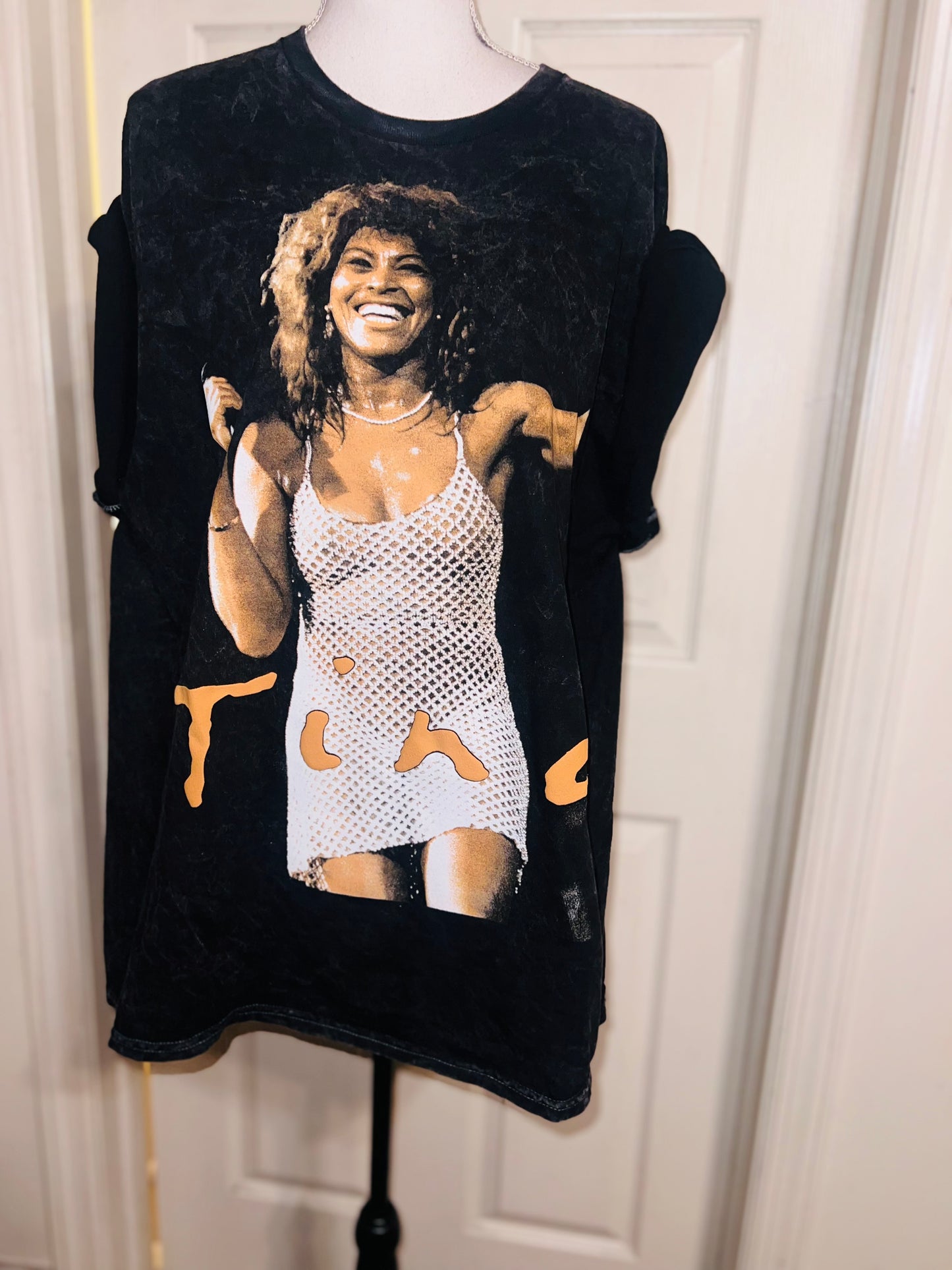 Tina Turner Oversized Distressed Tee