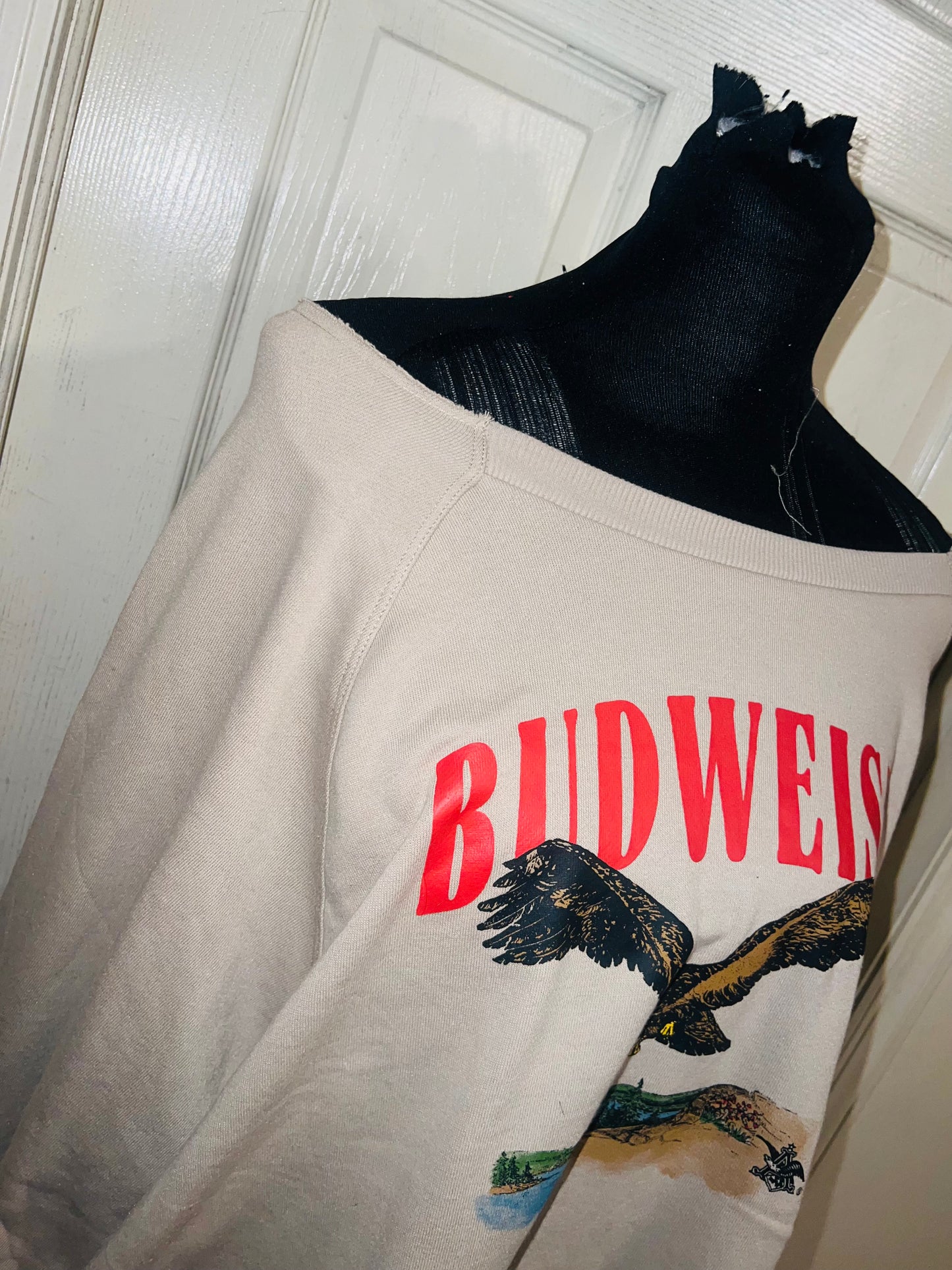 Budweiser OFTS Oversized Distressed Tee